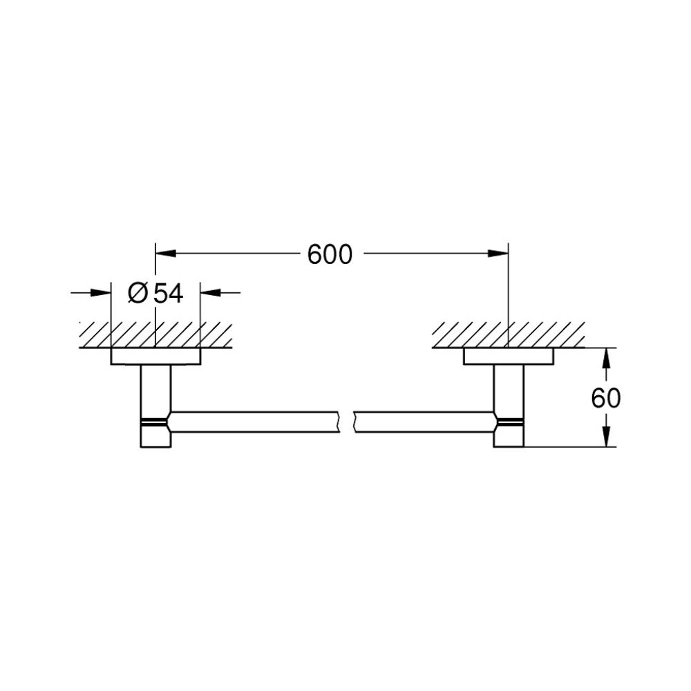 Набор аксессуаров Grohe Essentials 40823001