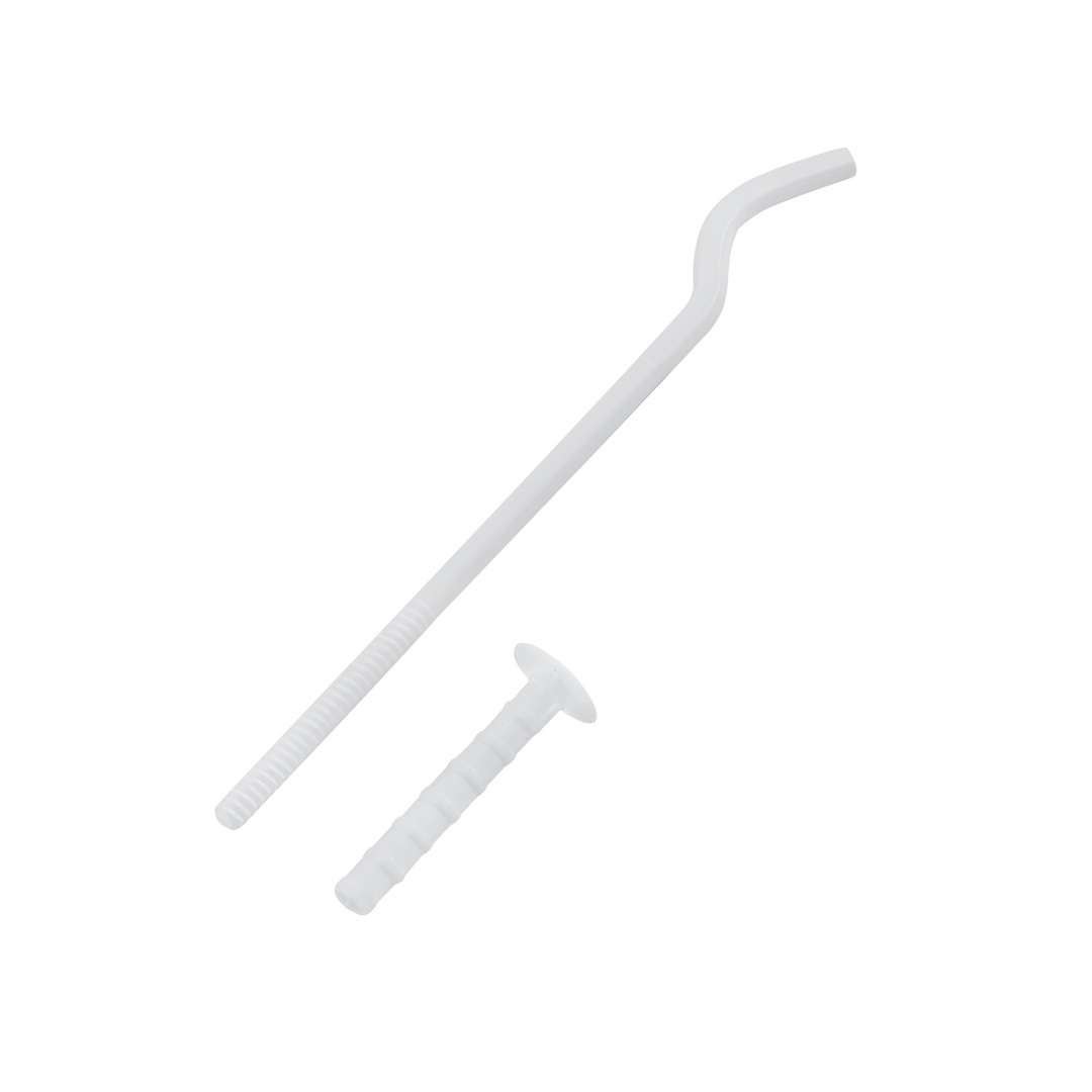 Кронштейн для радіатора Karro 250 мм білий