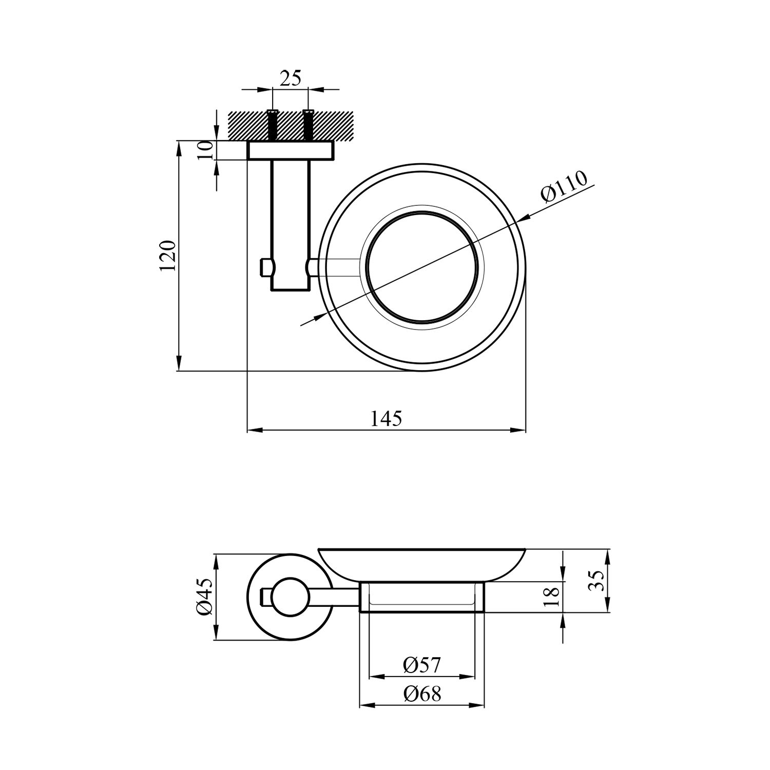 Мильниця Kroner KRP Edelstahl Klassisch - ESG3702