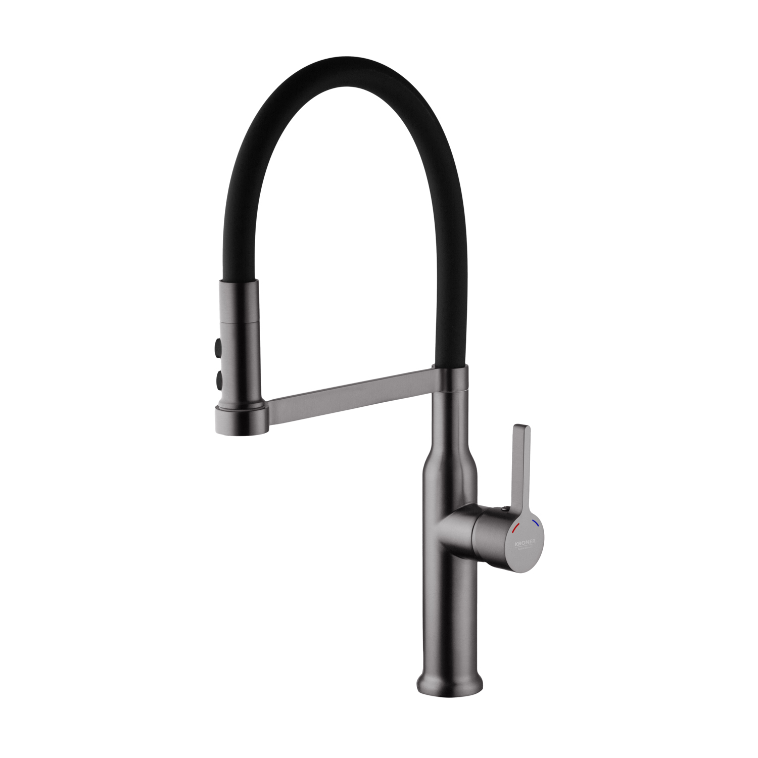 Змішувач для кухні Kroner KRP Ersel - GRP03112BLK