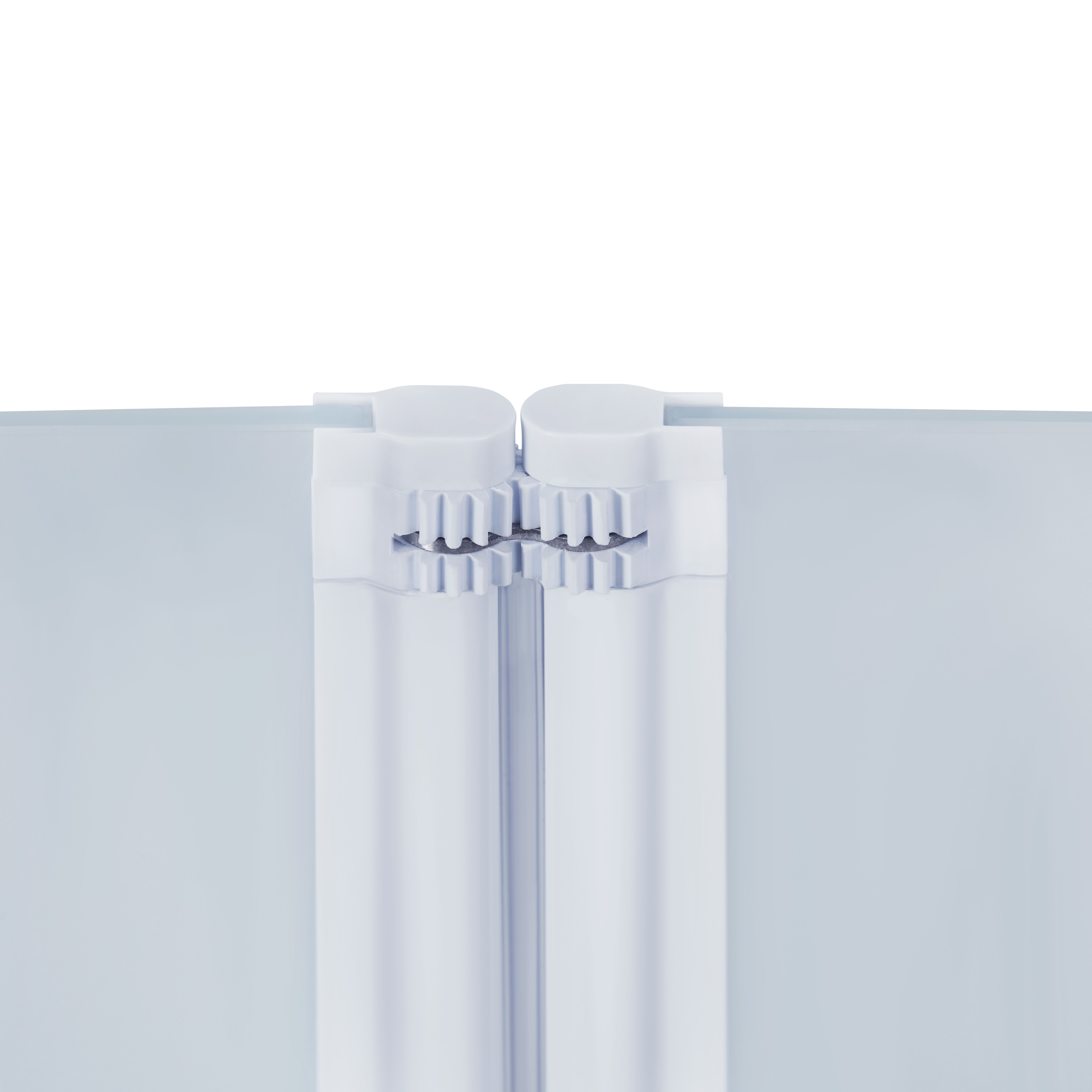 Штора на ванну Qtap Gemini WHI401214RP6 скло Pear 6 мм, 120x140 см