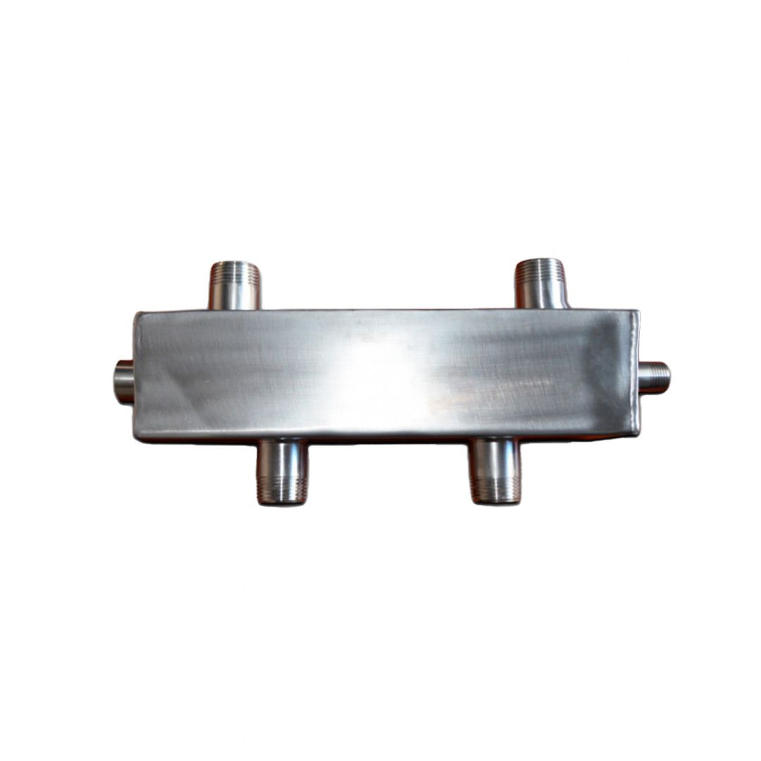 Гідравлічна стрілка Karro 1" KR-V1 нержавіюча сталь