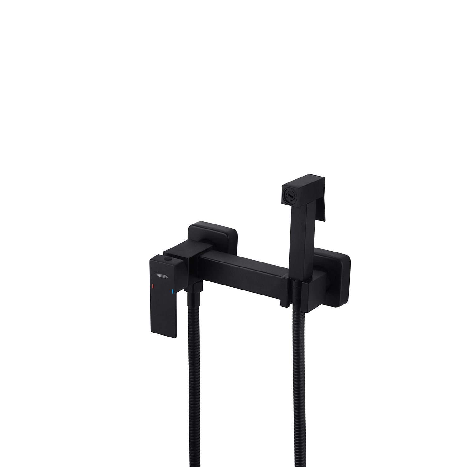 Набір для гігієнічного душу зі змішувачем Kroner KRP Edelstahl Kubus - SCH052