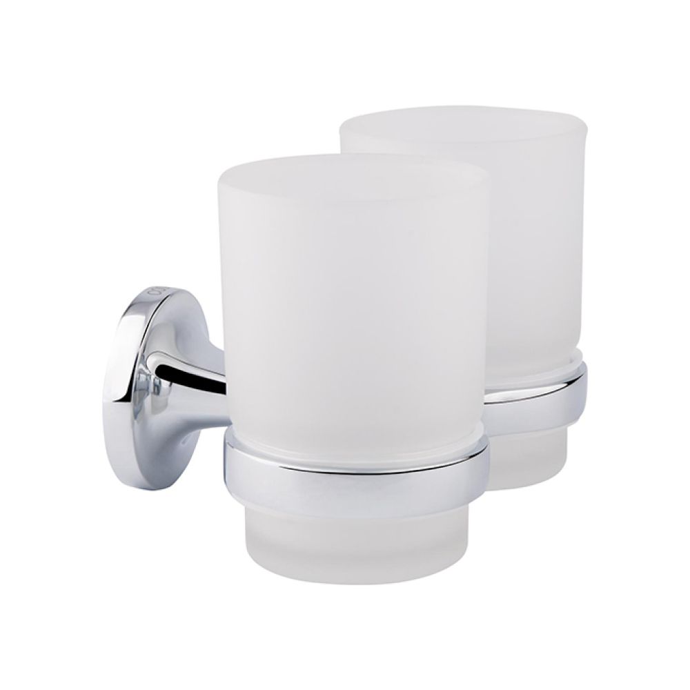 Стакан двойной GF (CRM)S-2808 с держателем зубных щеток