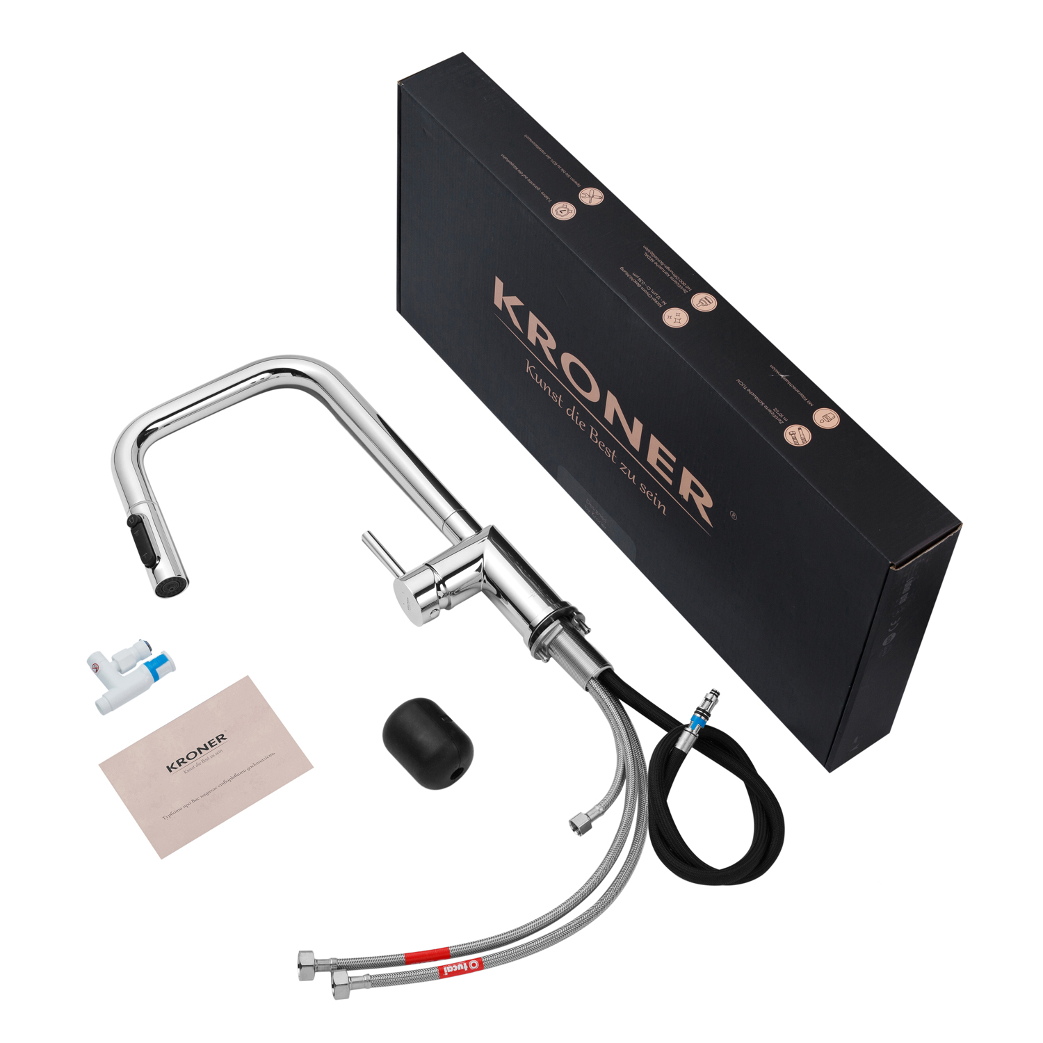 Змішувач для кухні Kroner Element 296569B-0101