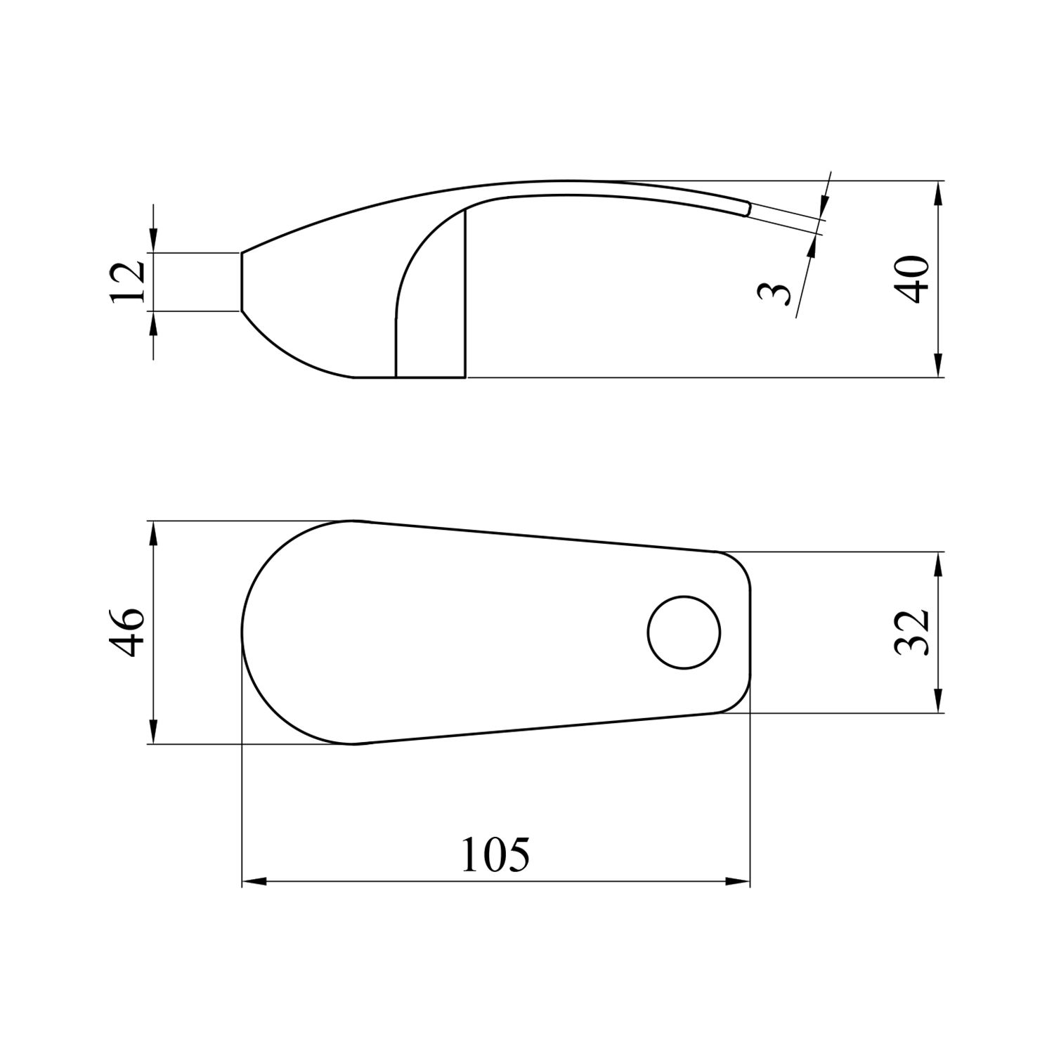 Ручка для змішувача Kroner KRP Konstante - C935