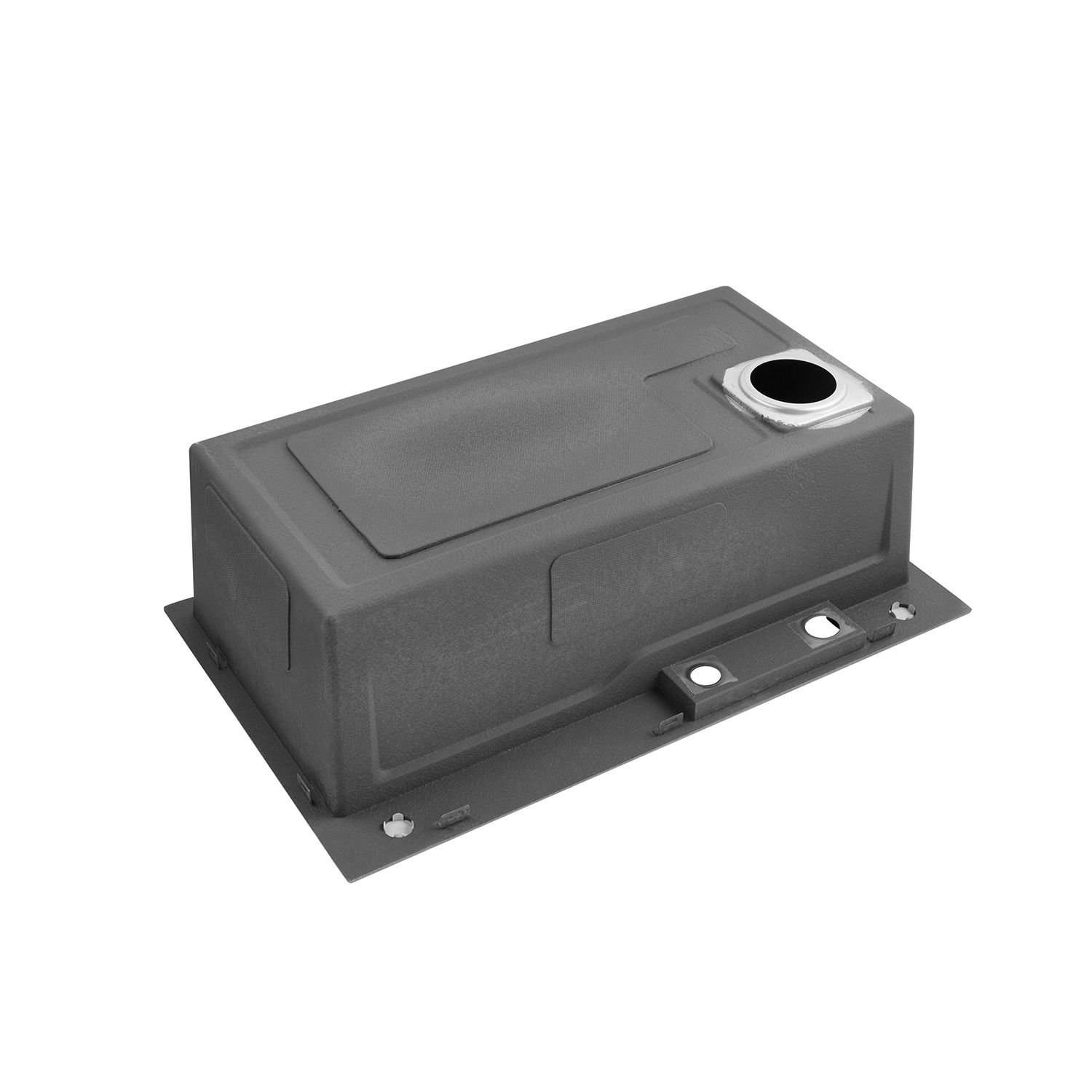 Кухонна мийка Kroner KRP Schwarze - SET7546HM PVD (3.0/0.7 мм)