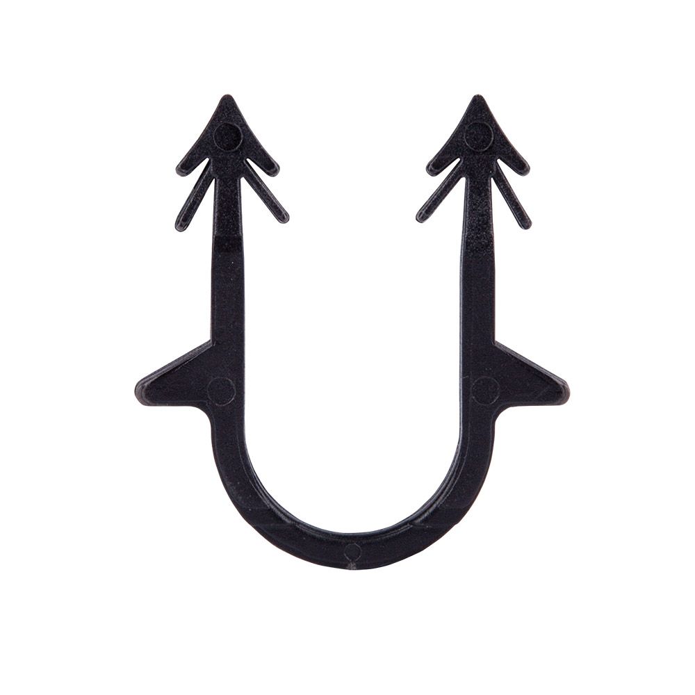 Скоба якорная Icma (UA) для пола, черная