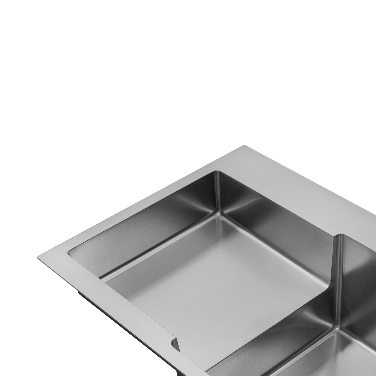 Кухонна мийка Kroner KRP Gebürstet - 7848RHM (3.0/1.0 мм)