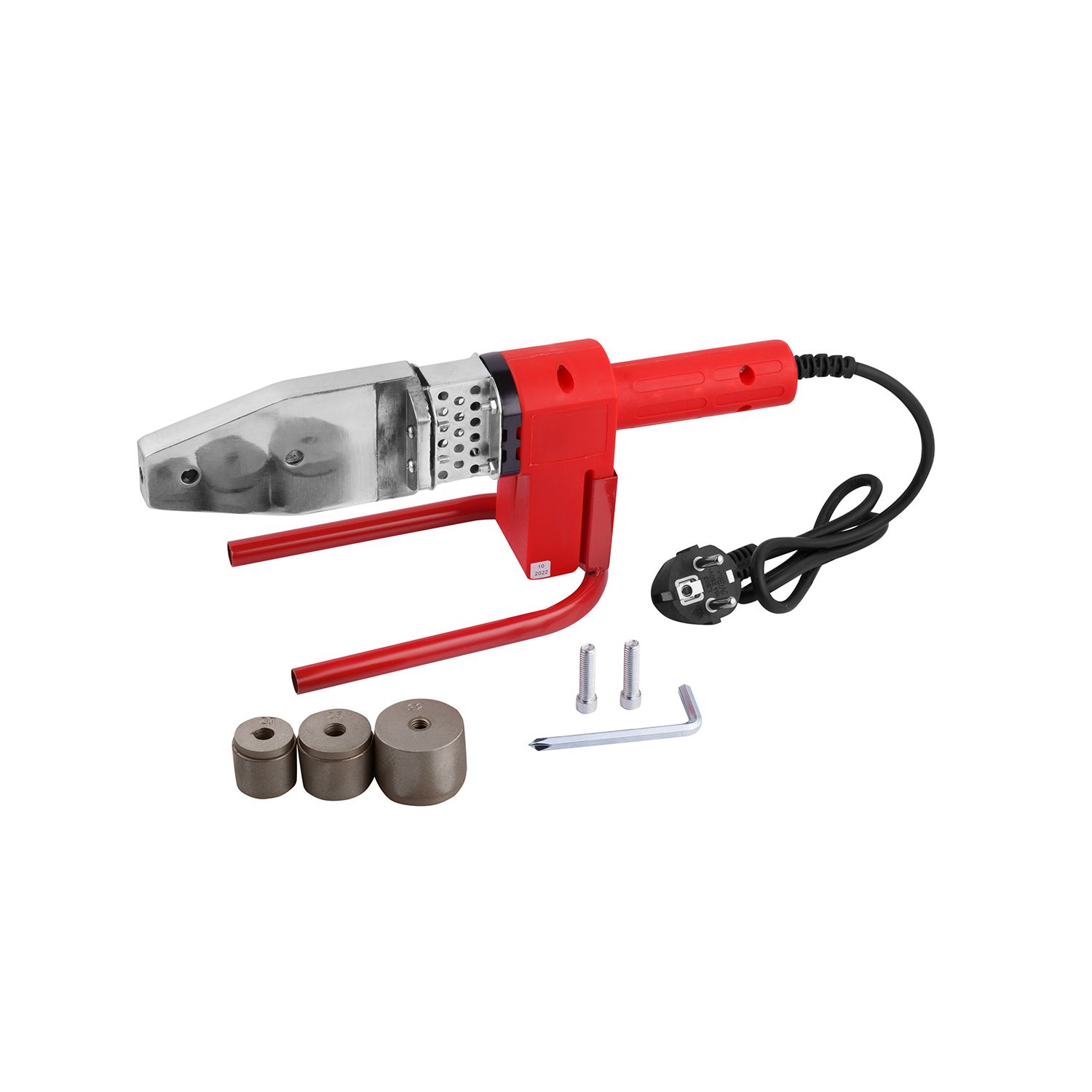 Паяльник для труб PPR Bergerr B01 кейс із насадками 20-32 мм (800W)