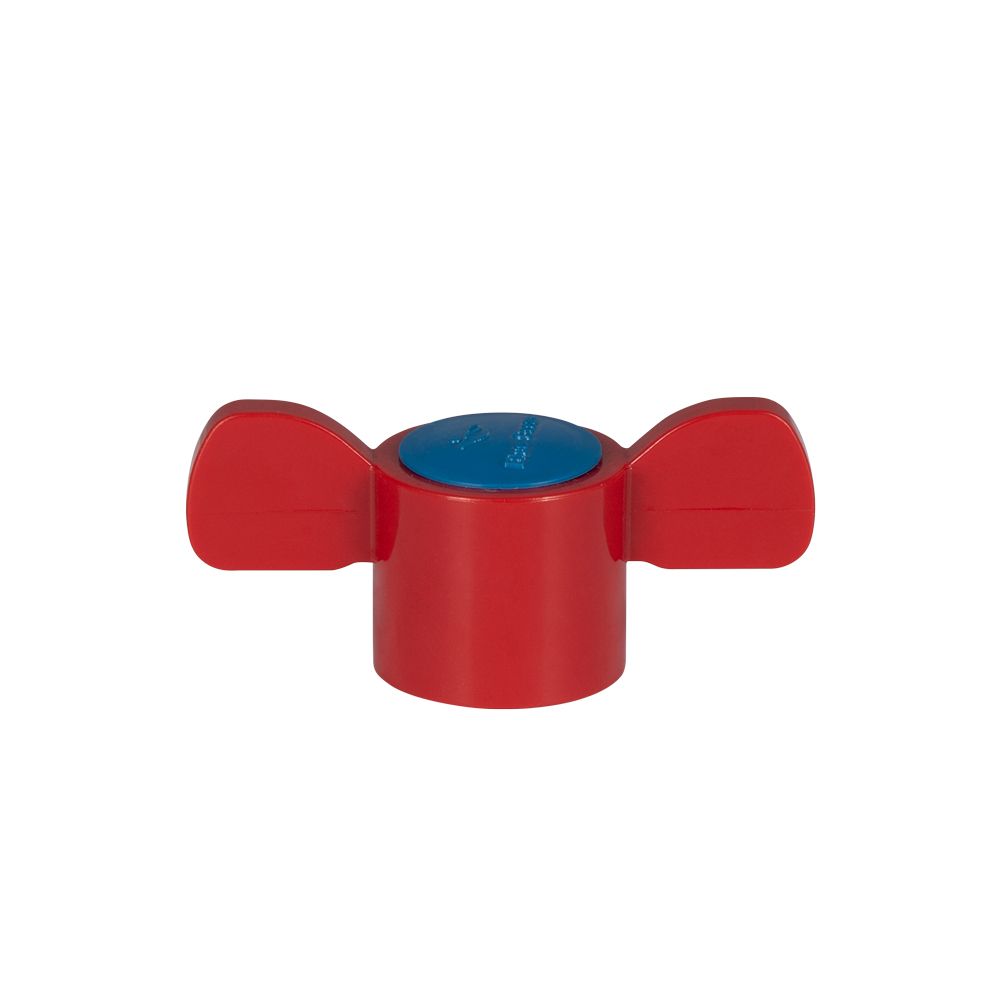 Ручка-метелик для крана гор. води  20-25 Blue Ocean