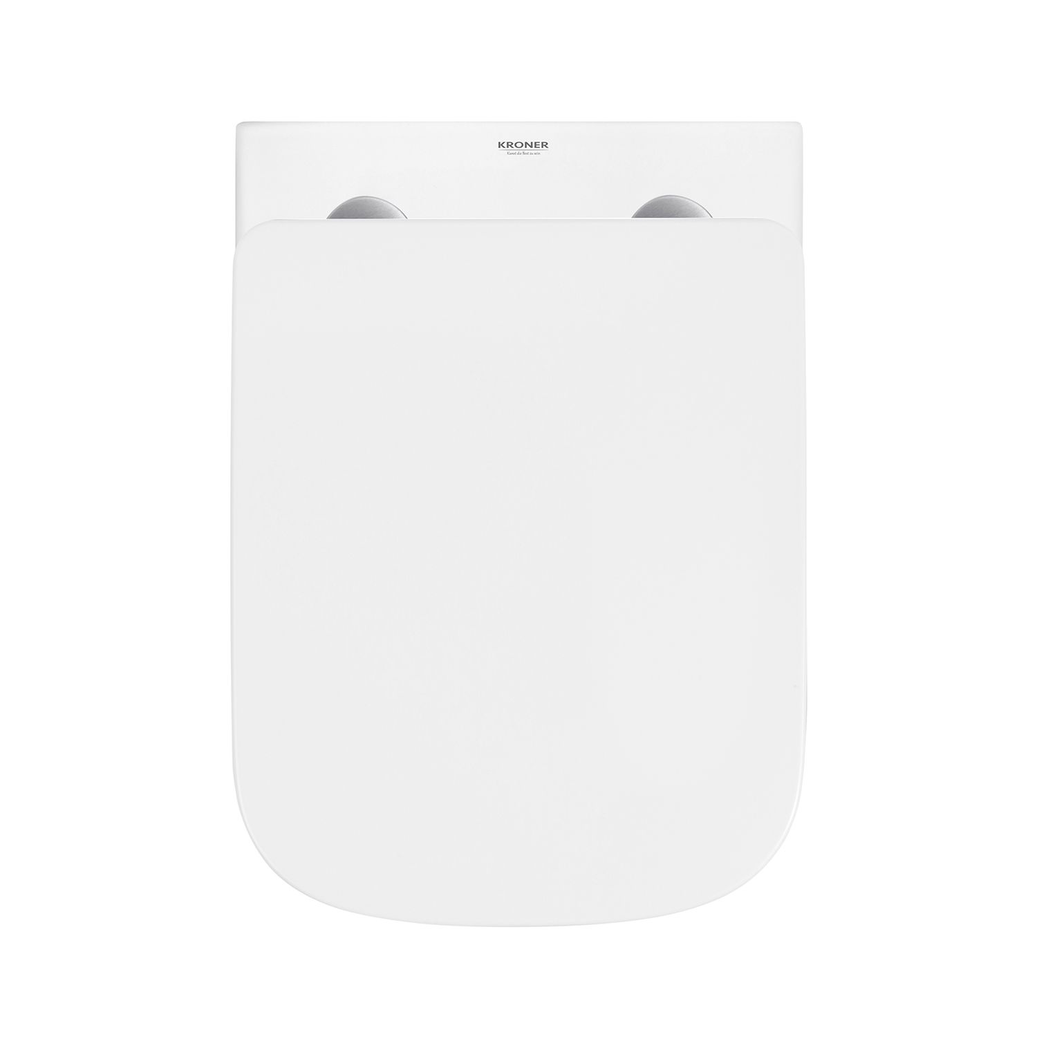 Унітаз підвісний безобідковий Kroner Eifel WHI483429 TORNADO з сидінням (KE483429WHIT)