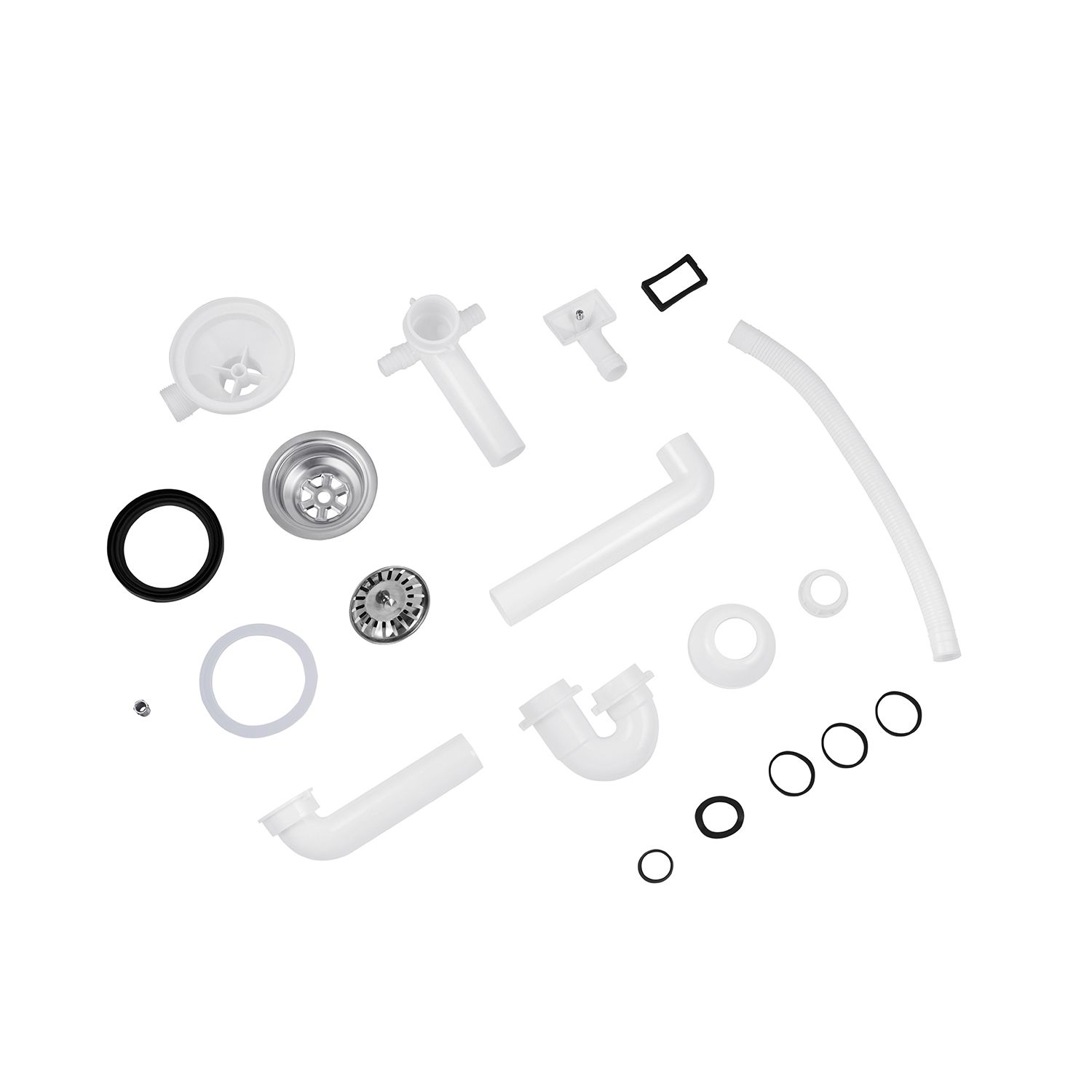 Сифон для кухонної мийки Kroner KRP Siphon - 010 3 1/2" - 50/40 мм