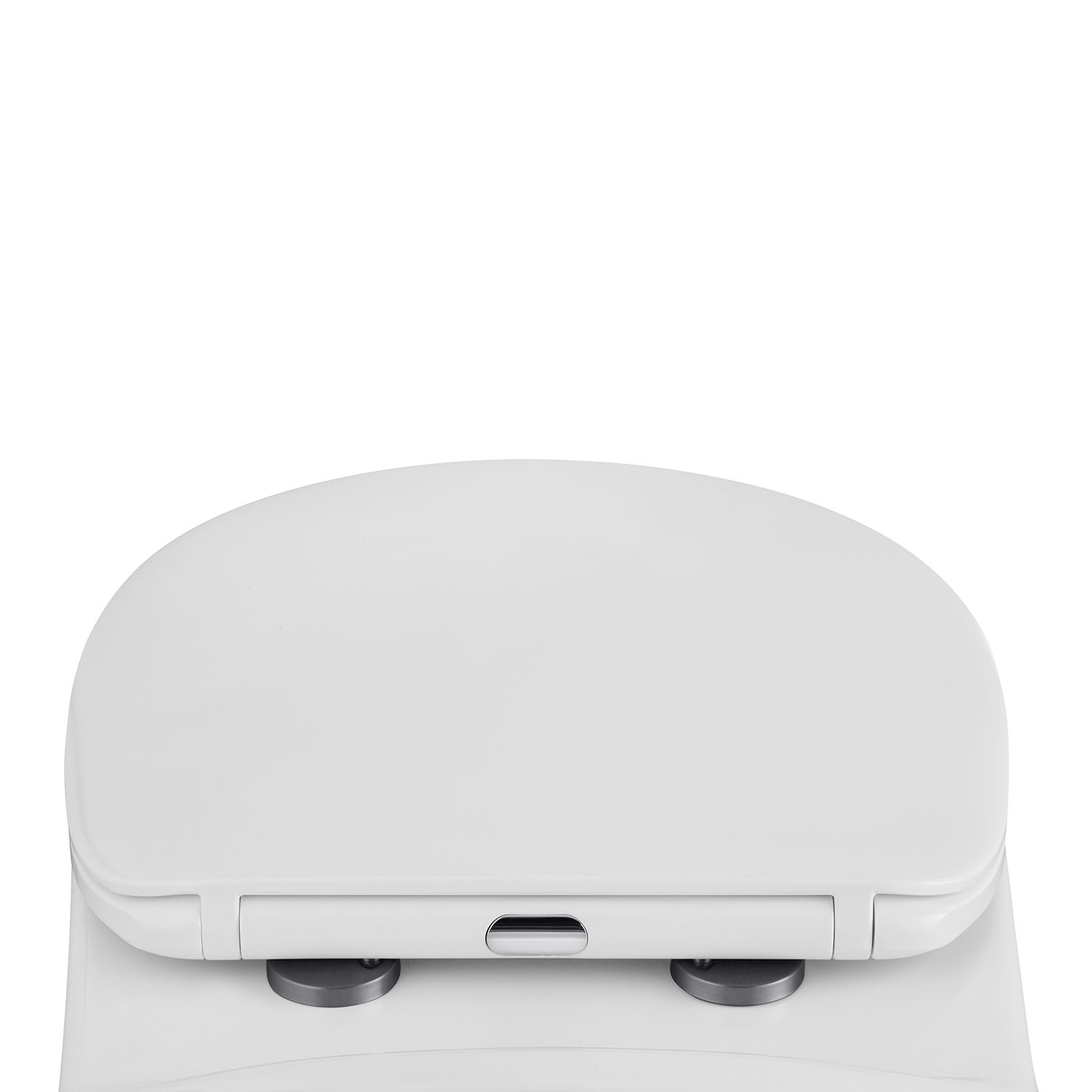 Унітаз підвісний Kroner KRP - A534UF Rimless 410х355х555 мм, сидіння Slim Duroplast / Soft-close / Quick relase