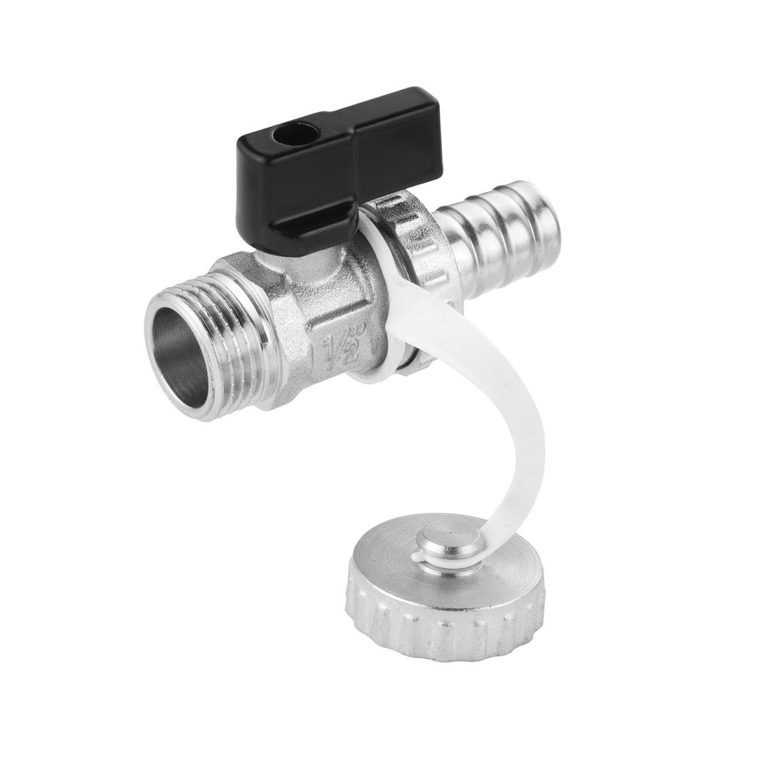 Зливний кран Karro 1/2" РЗ KR-11074 нікельований