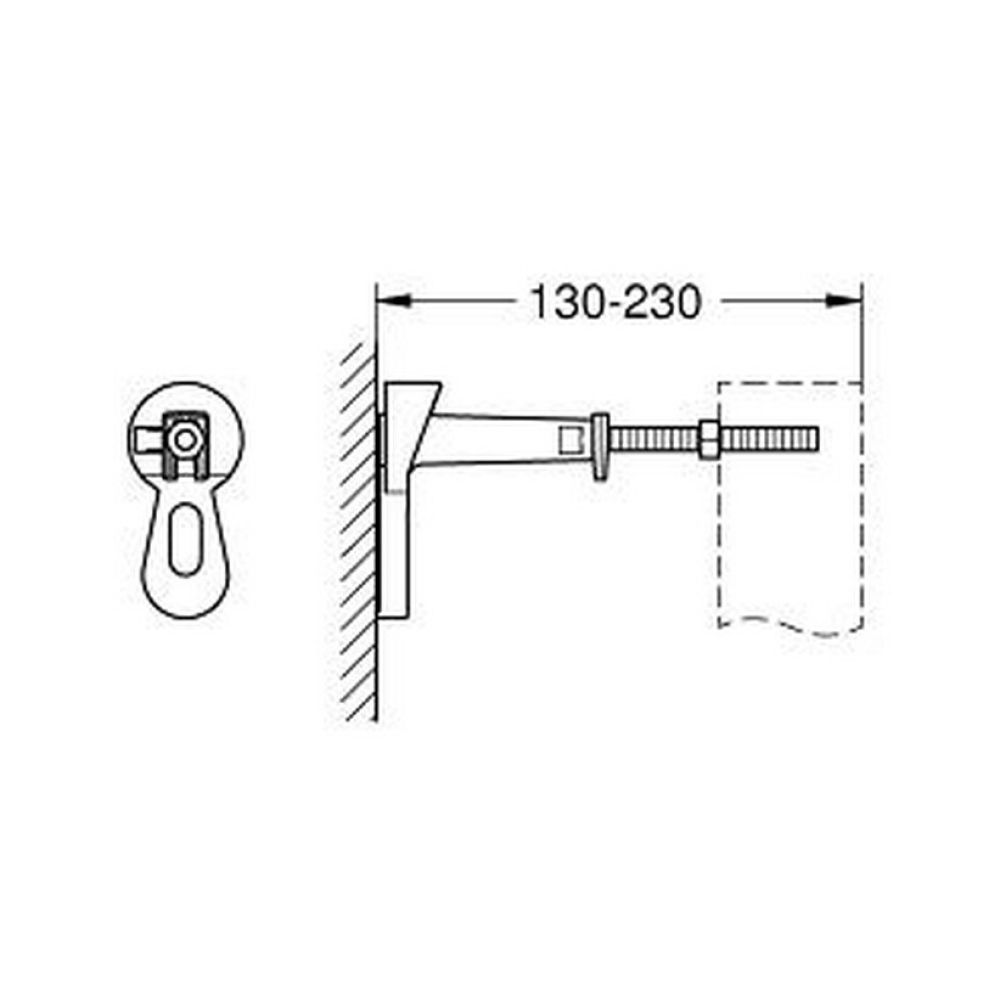 Уголок настенный Grohe Rapid SL 3855800M