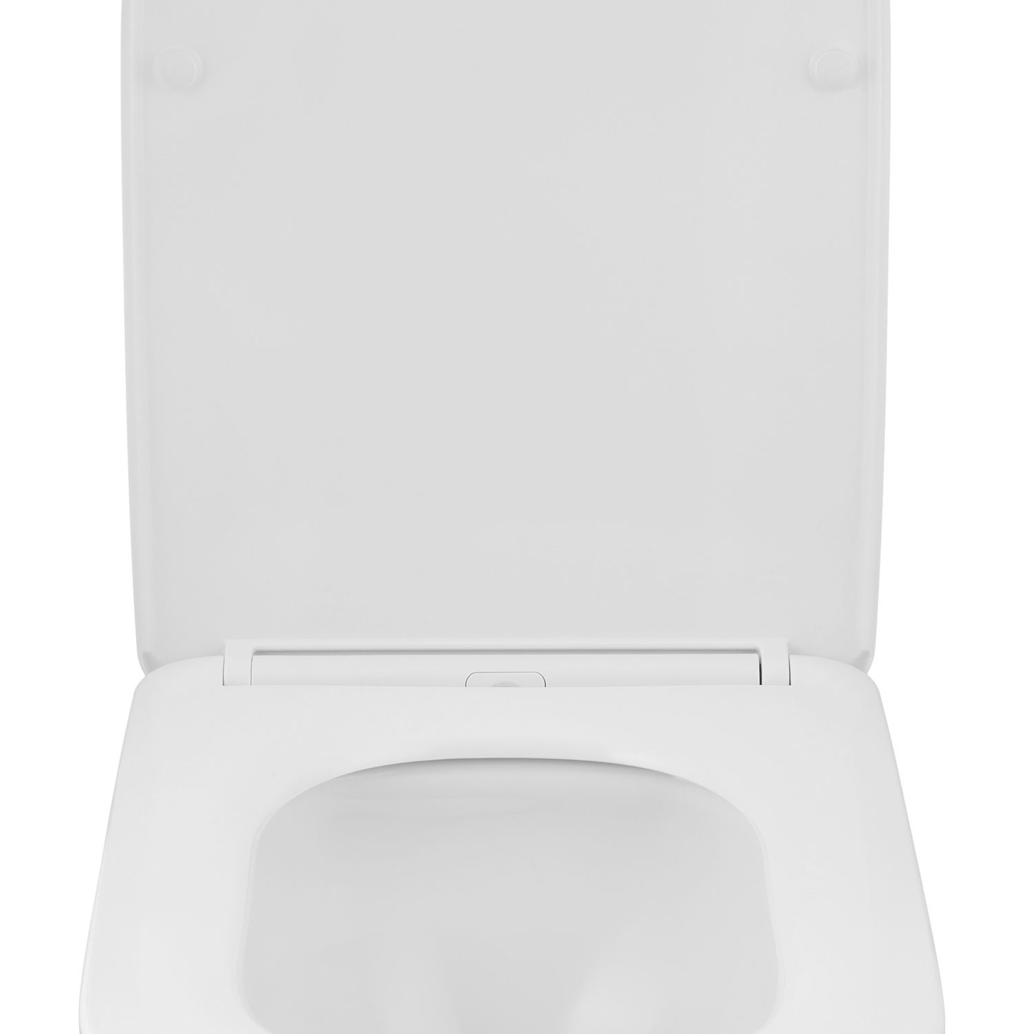 Унітаз підвісний безобідковий Kroner Eifel WHI483429 TORNADO з сидінням (KE483429WHIT)