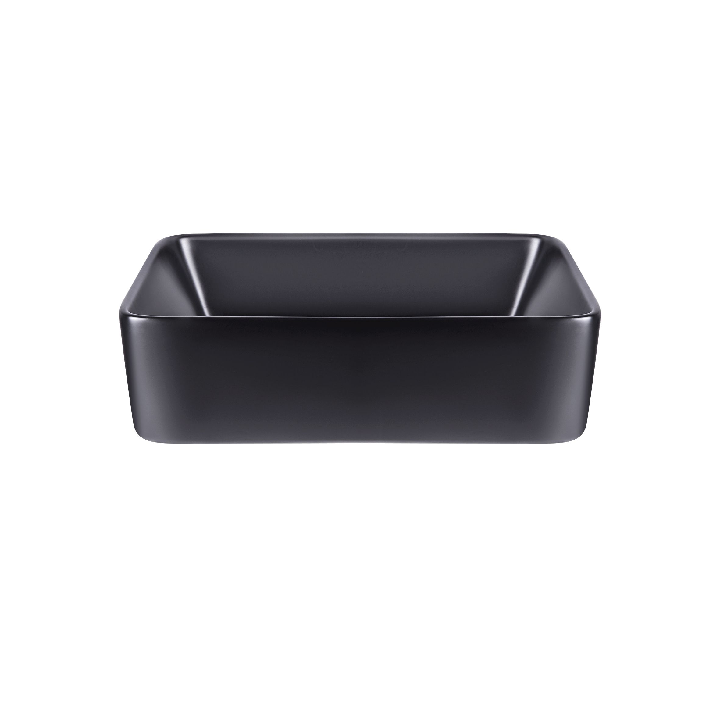 Раковина-чаша Qtap Tern 475х370х140 Matt black QT172074MBMBN