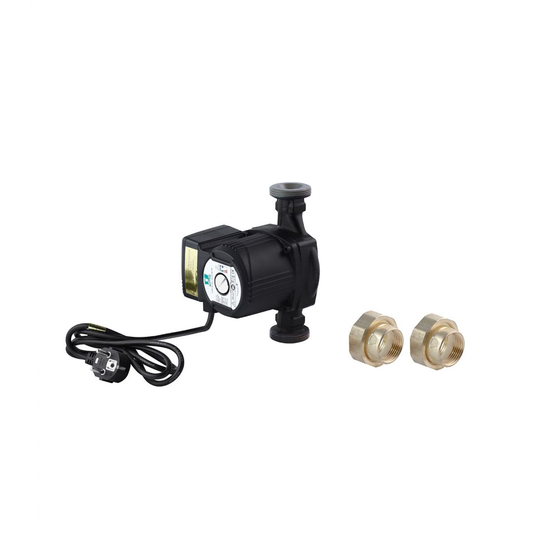 Насос циркуляційний Pumpman GRS25/60/180 Нmax 6 м Qmax 3,3 куб.м 93 Вт з гайками