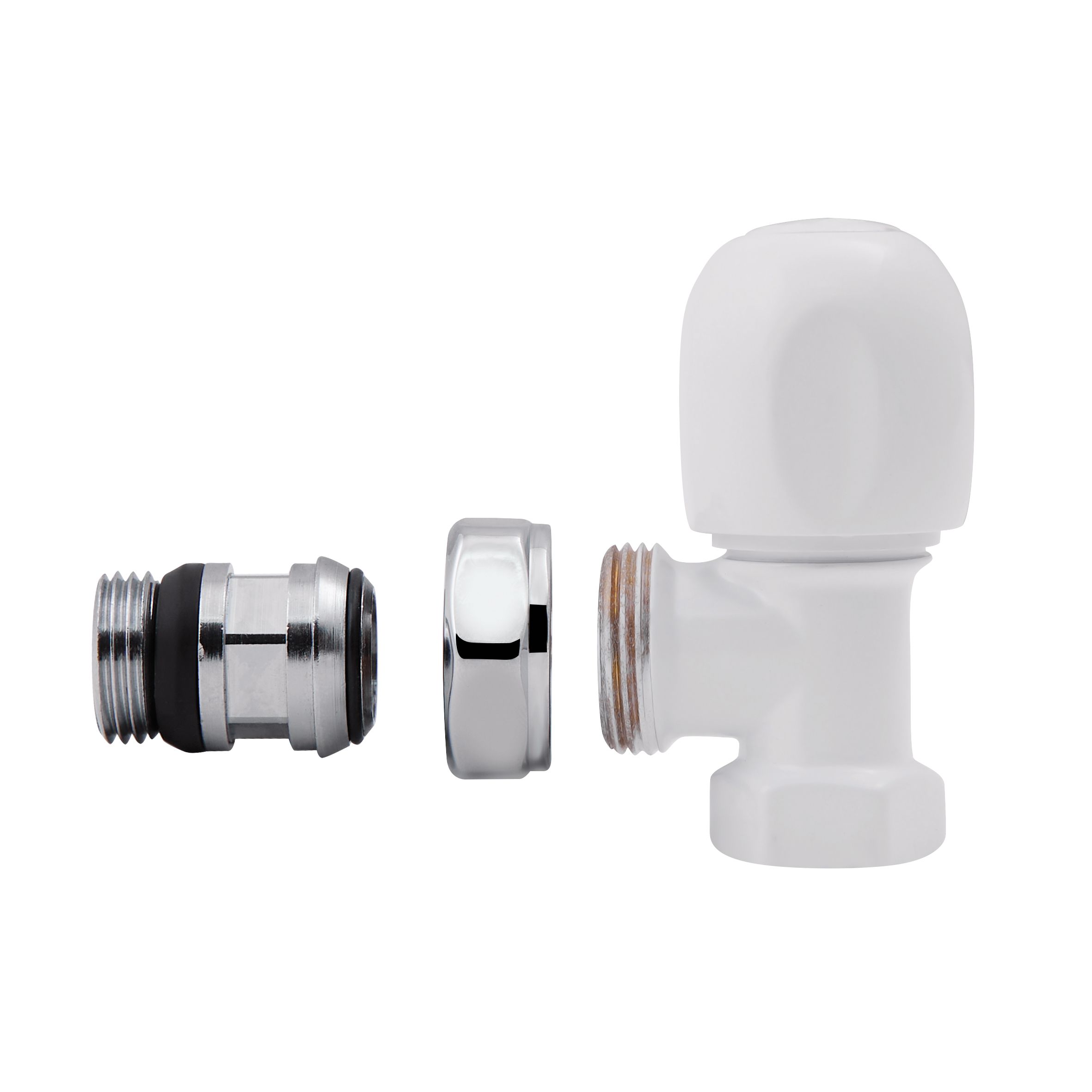 Кран радиаторный Icma 1/2" с антипротечкой угловой №1124