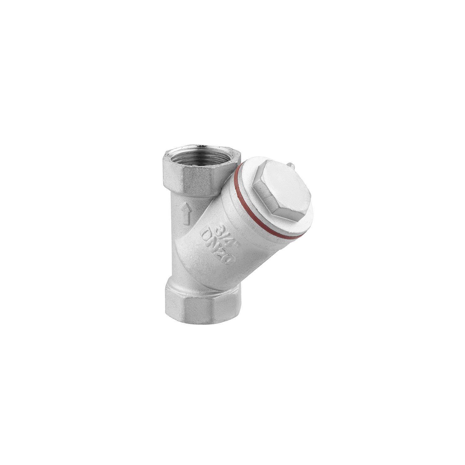 Фільтр грубої очистки LexLine "Premium" 3/4" нікельований НК3302-Вн