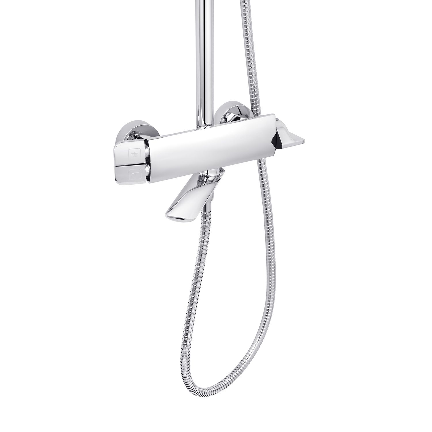 Набор 2 в 1 душова система Kroner Makon-C063 + змішувач Makon-C010