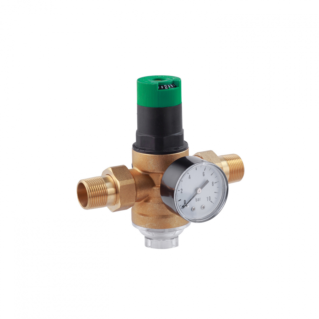 Фільтр грубої очистки з редуктором тиску Karro "Mini" 3/4" ЗЗ латунний KR-8700