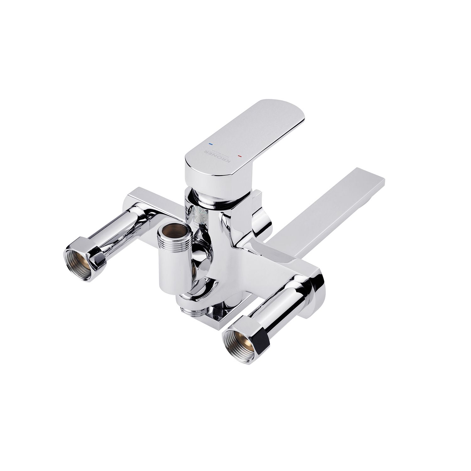 Набор 2 в 1 душова система Kroner Armada-C067 + змішувач Ems-C010