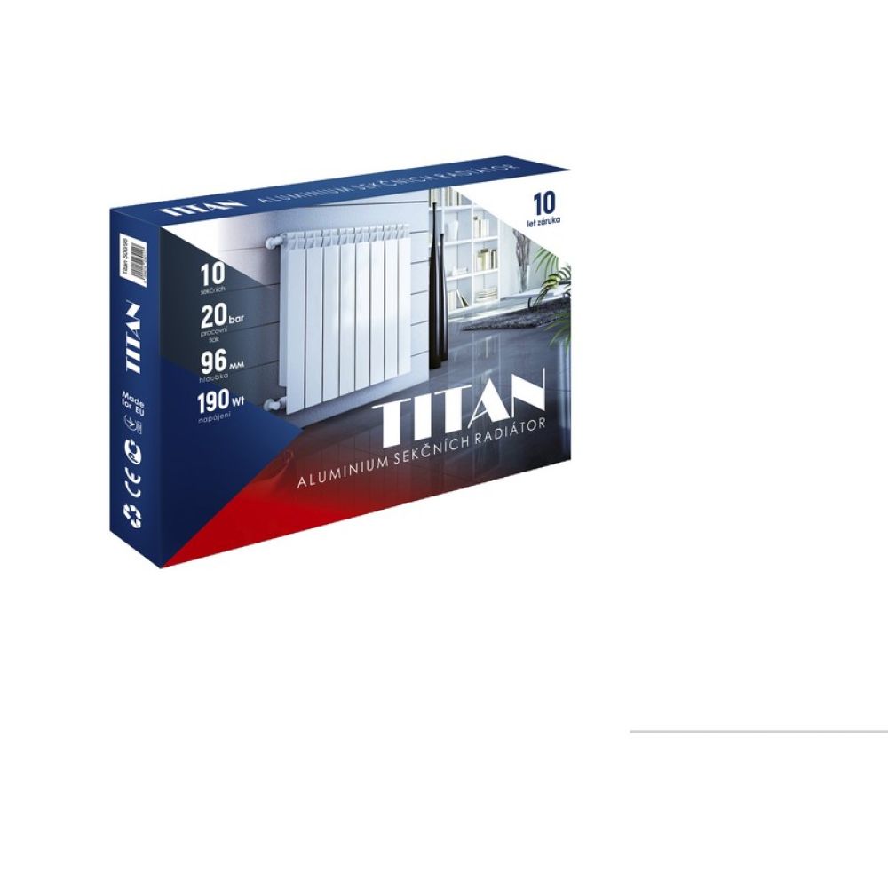 Радиатор алюминиевый Titan 500/96