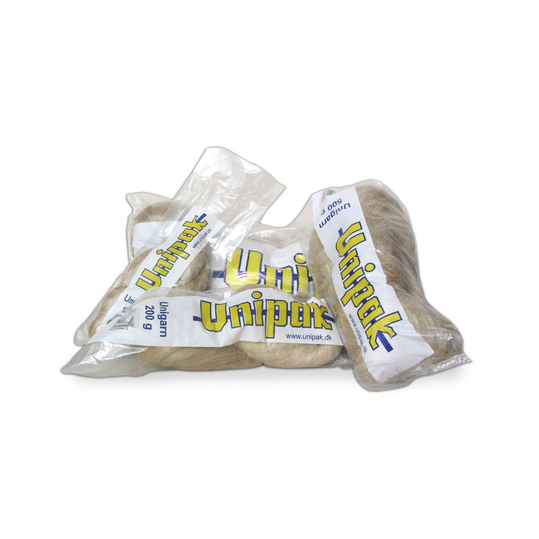 Лляне волокно Unipak Unigarn 100 г (косичка)
