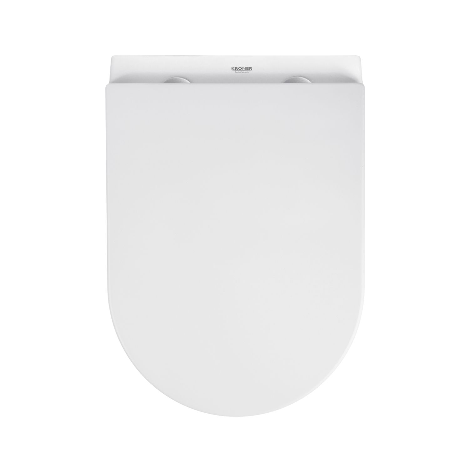 Унітаз підвісний безобідковий Kroner Armada WHI513636 RIMLESS з сидінням Slim Duroplast / Soft-close / Quick relase (KA513636WHIR)