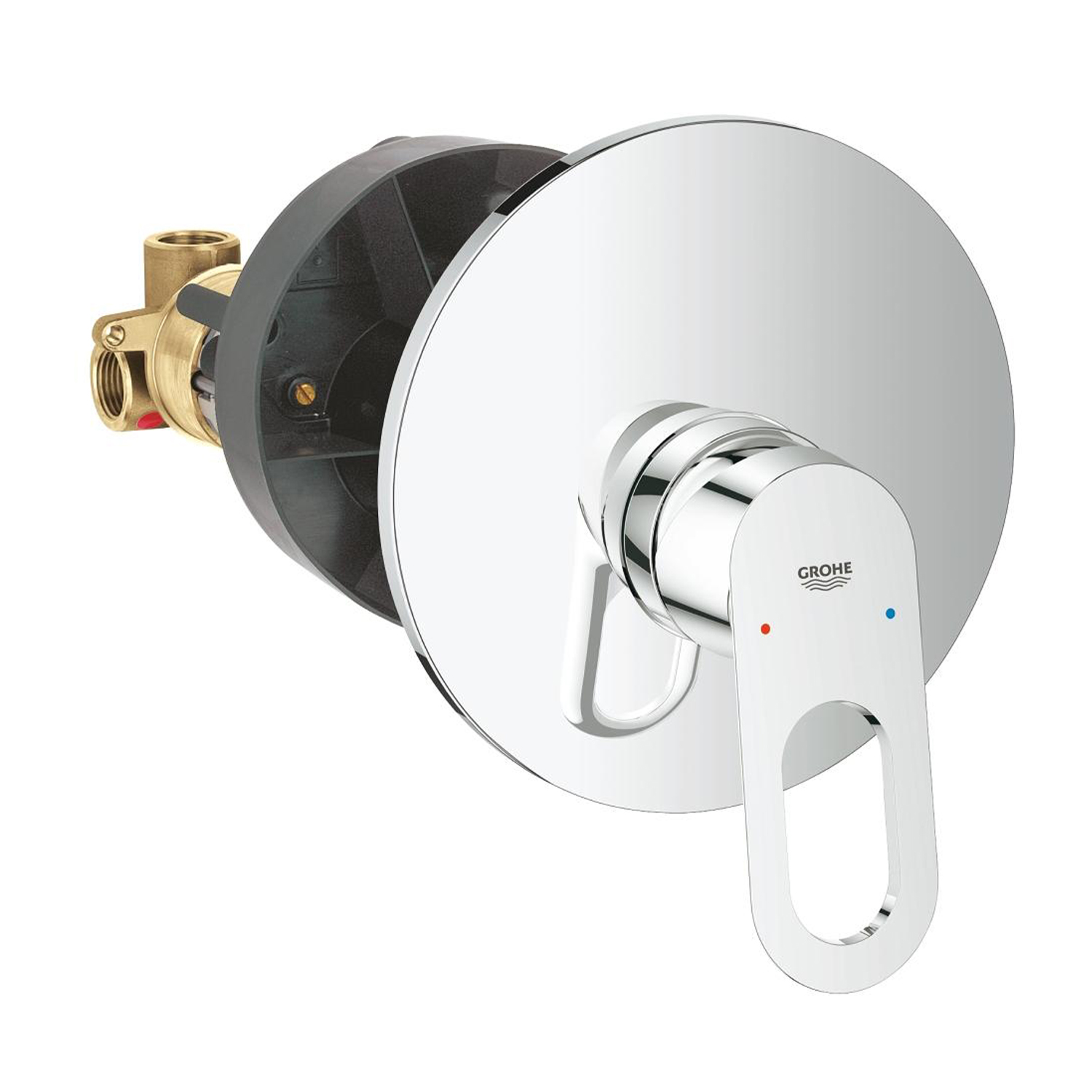 Душова система Grohe Bauloop з гарнітуром Vitalio Comfort 110 і підключенням Vitalio 2908026929