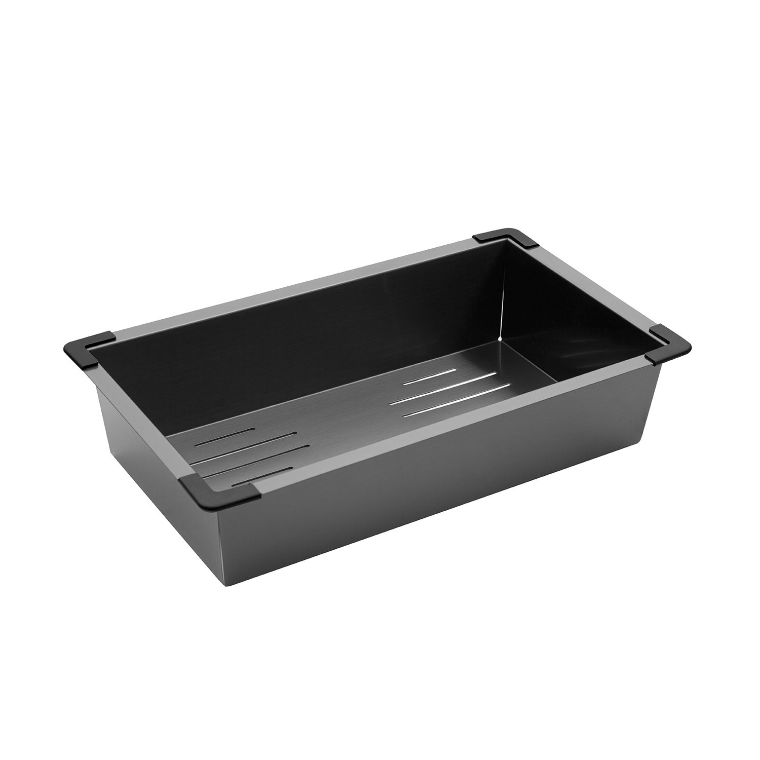 Кухонна мийка Kroner KRP Schwarze - 6350HM PVD (3.0/1.0 мм)