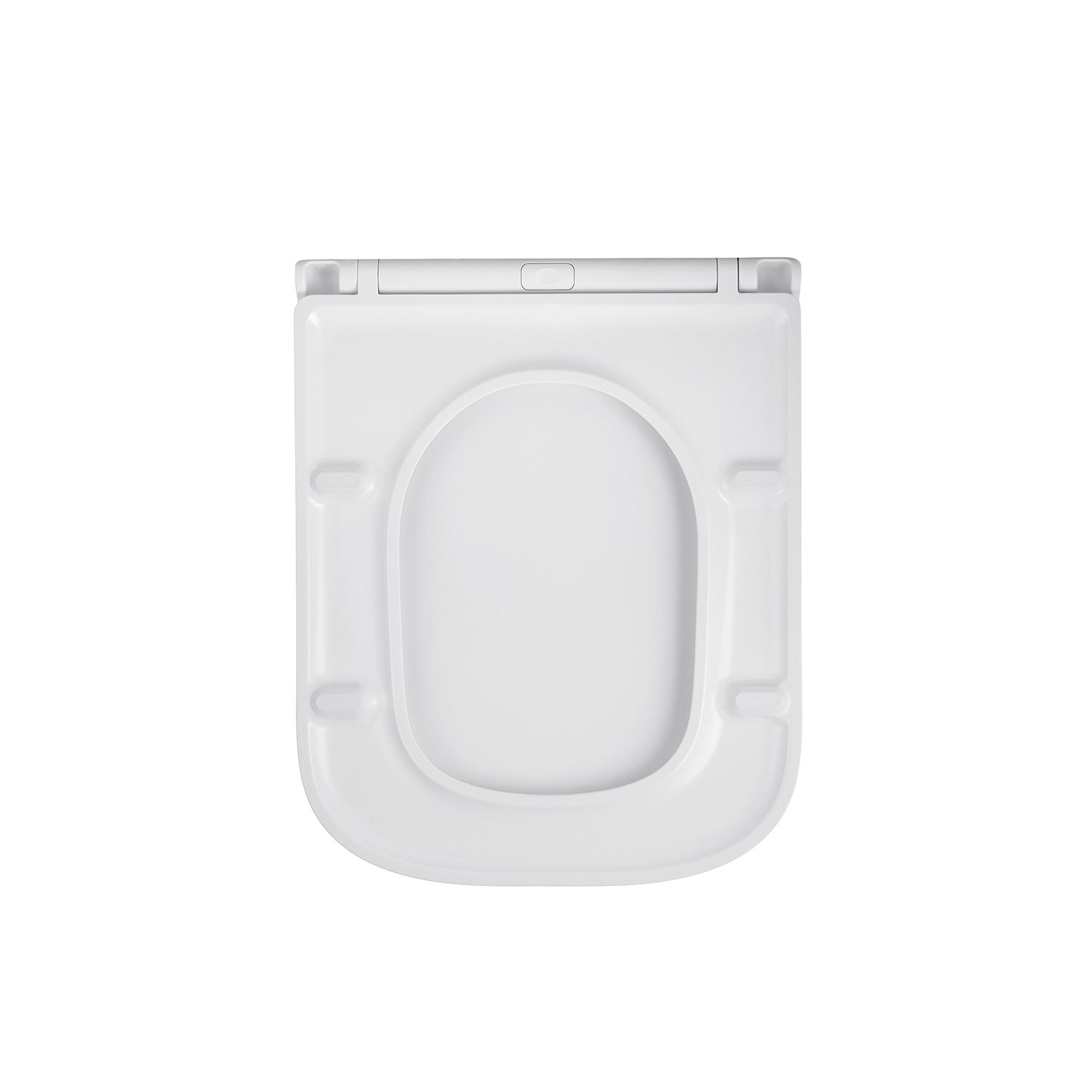 Унітаз підвісний Kroner Eifel WHI493436 RIMLESS безобідковий з сидінням Slim Duroplast / Soft-close / Quick relase (KE493436WHIR)