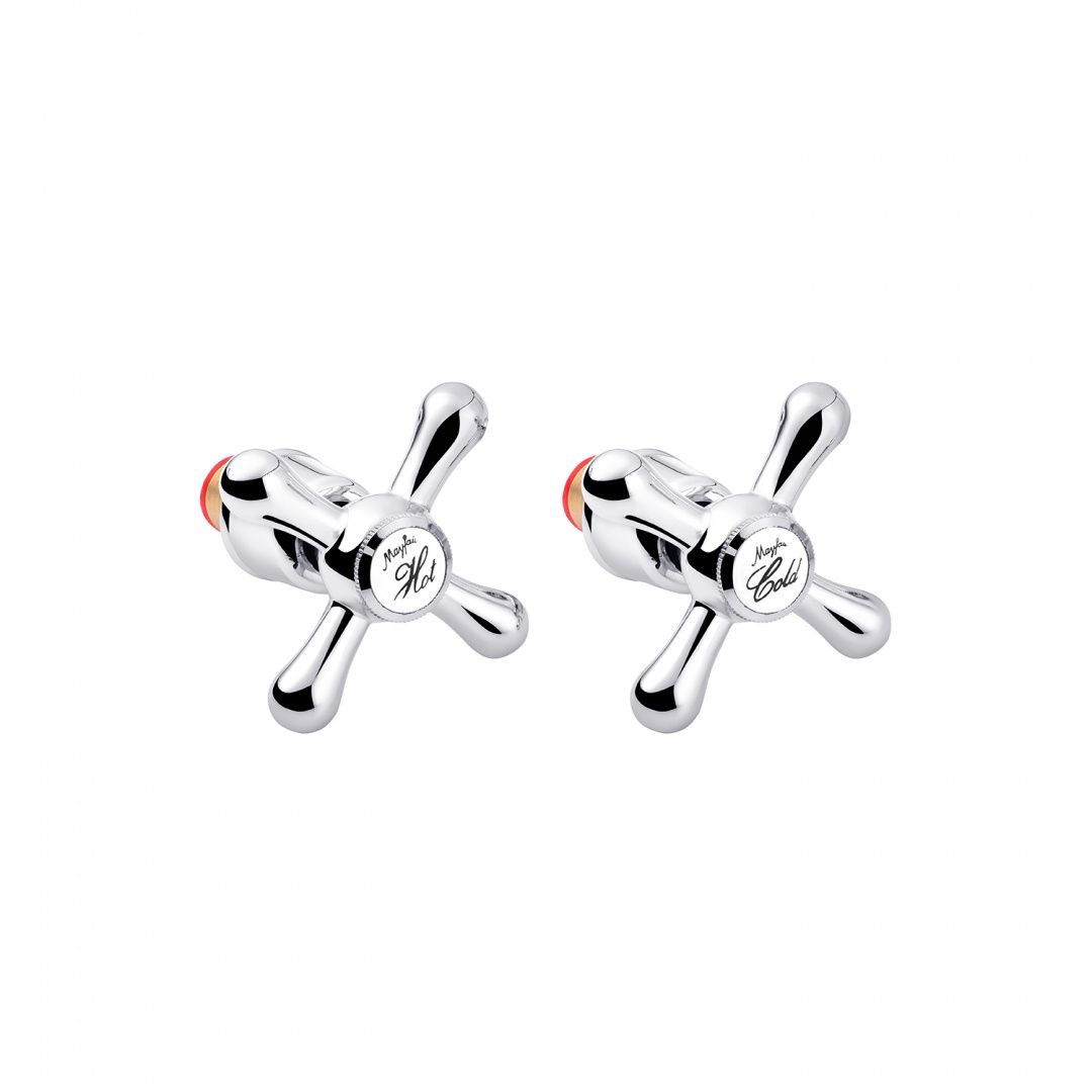 Ручка з кран-буксою для змішувача Kroner KRM - C986 (пара)