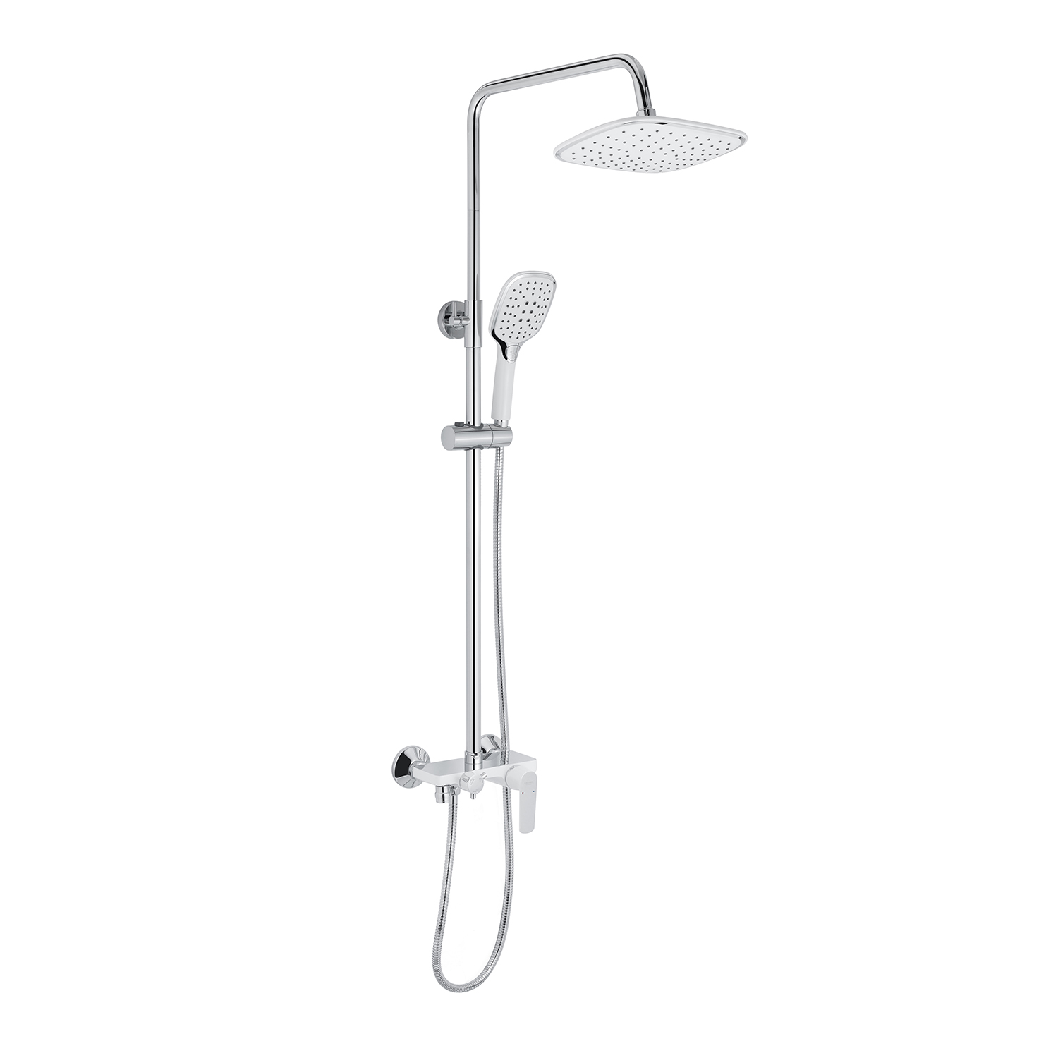 Набор 3 в 1 душова система Kroner Armada-W063 + змішувач Armada-W010 + змішувач Bidet-C082