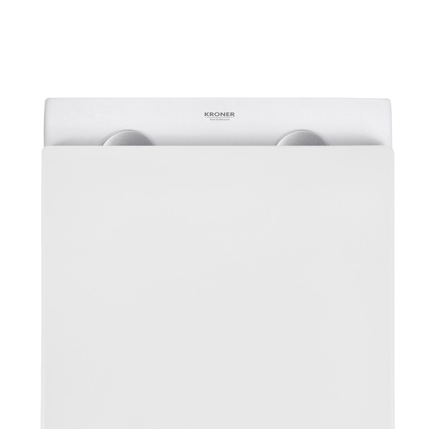 Унітаз підвісний Kroner Eifel WHI493436 RIMLESS безобідковий з сидінням Slim Duroplast / Soft-close / Quick relase (KE493436WHIR)