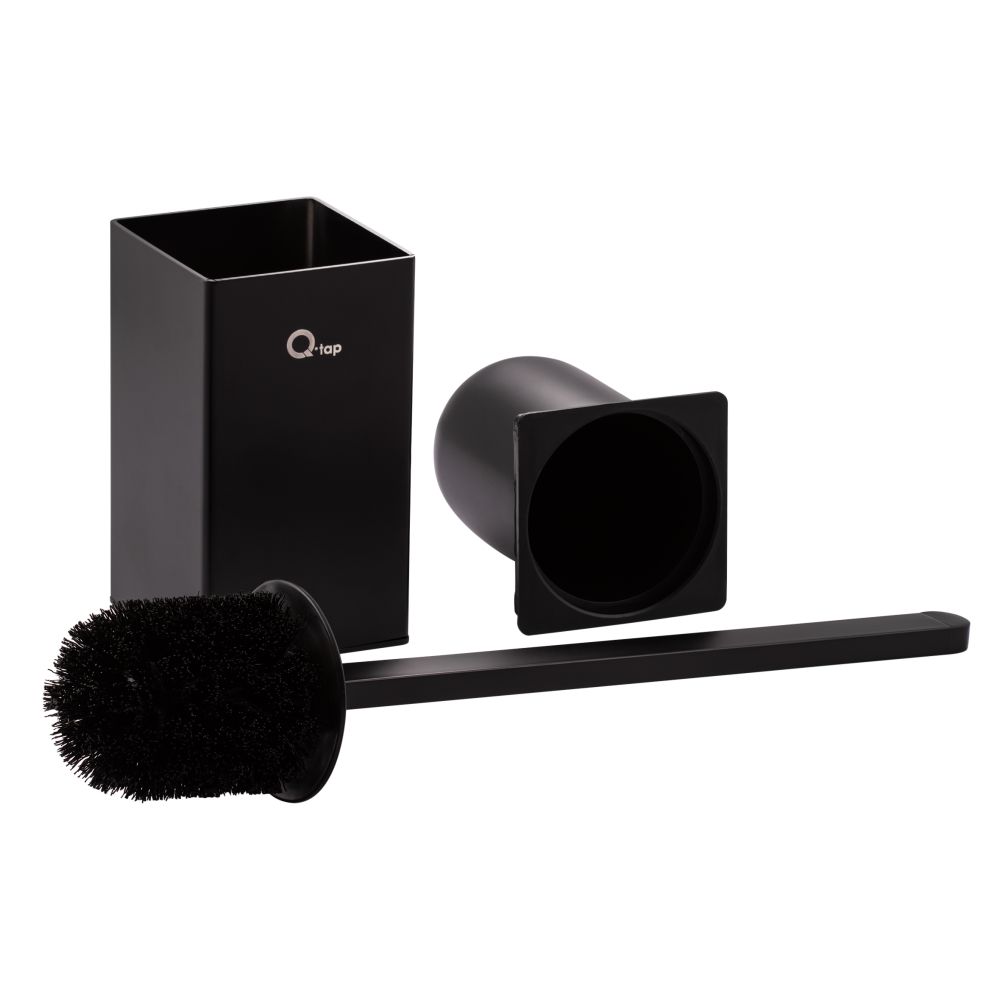 Йоржик підлоговий Qtap Liberty QTLIBBLM11572 Black