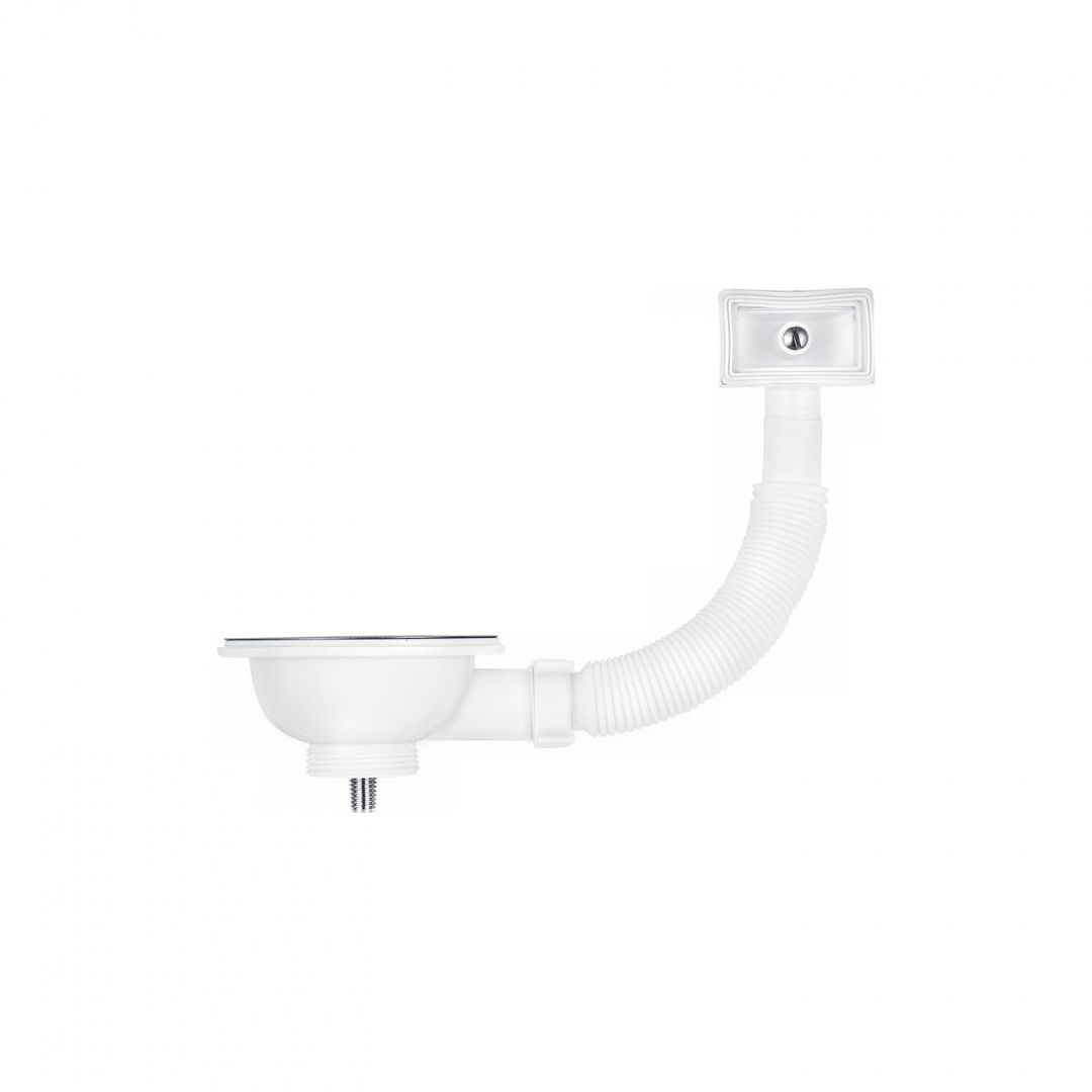 Різьбовий випуск KronoPlast 3 1/2''х40 мм з квадратним переливом NS1001РР07