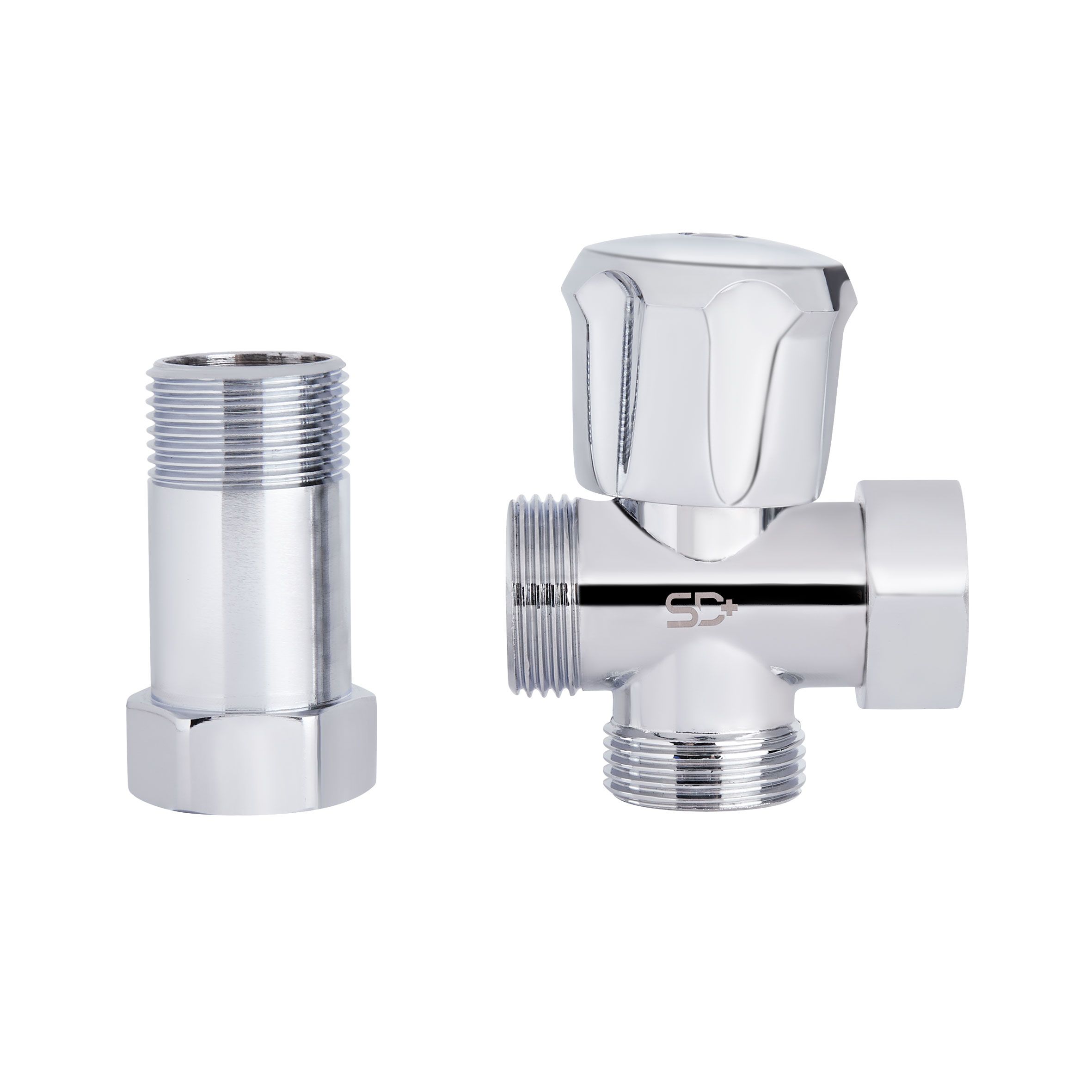 Кран кульовий Thermo Alliance Standart приладовий з подовжувачем 3/4"ННВ SD183W20