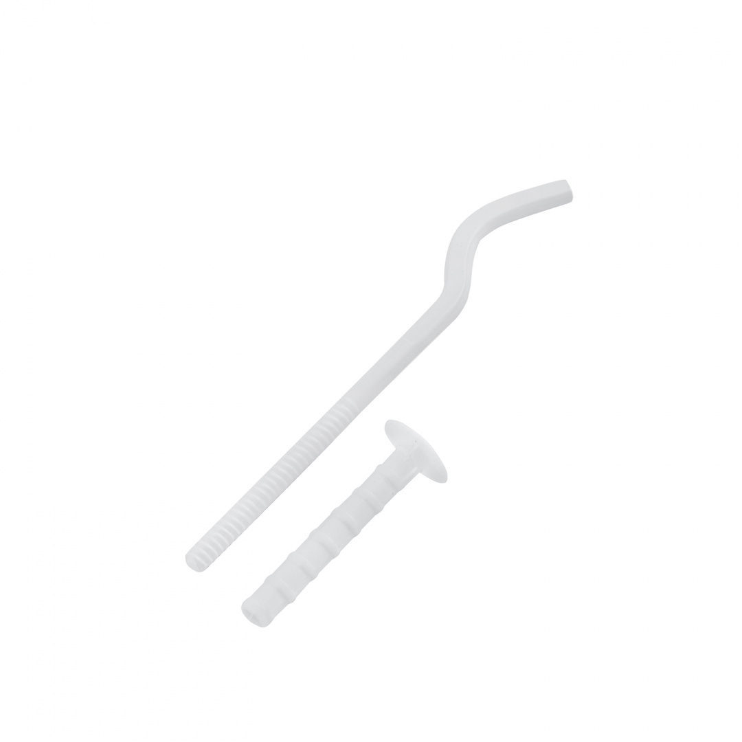 Кронштейн для радіатора Karro 170 мм білий