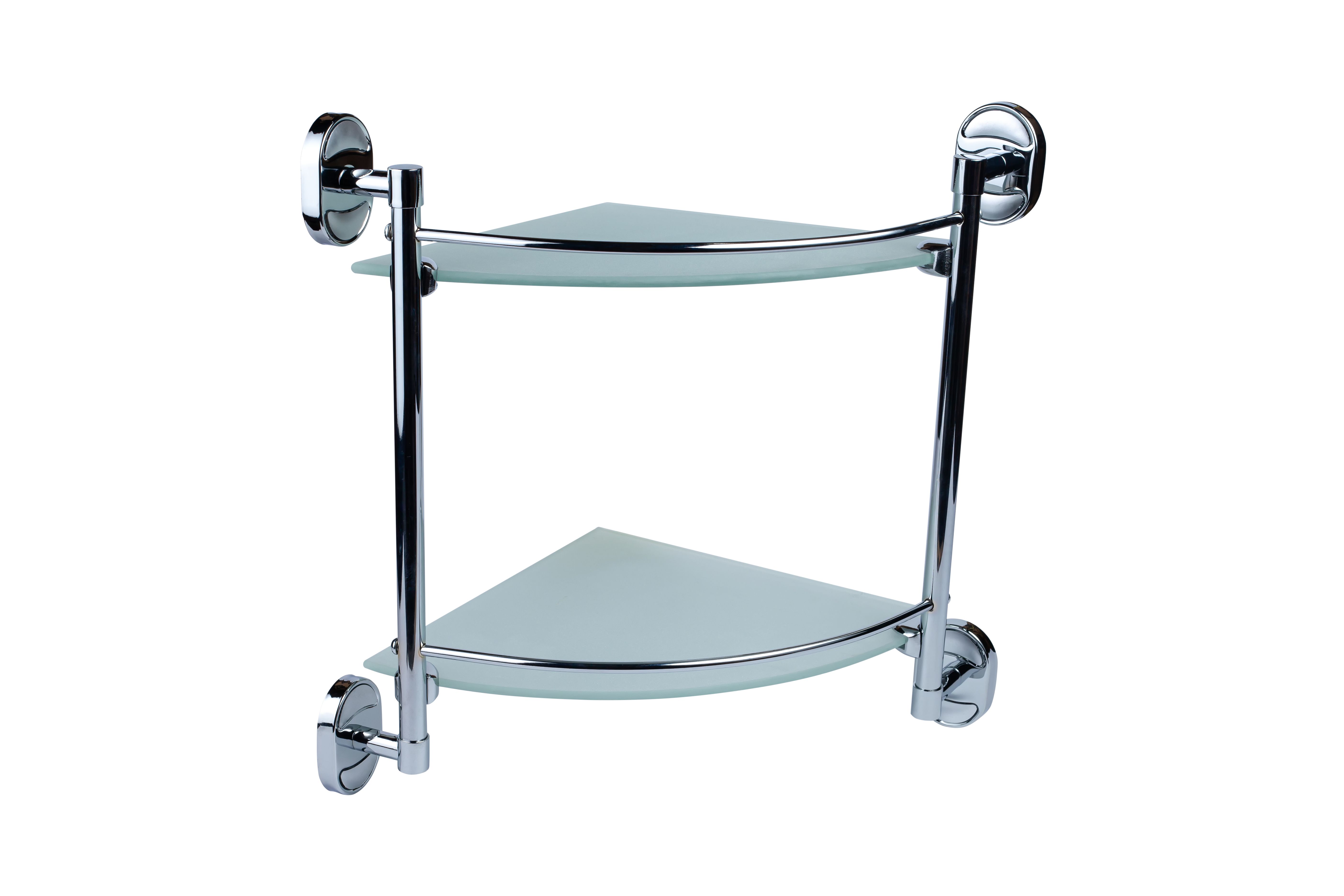 Полиця для ванної кімнати кутова Kroner KRM Elbe - ACG2907-2