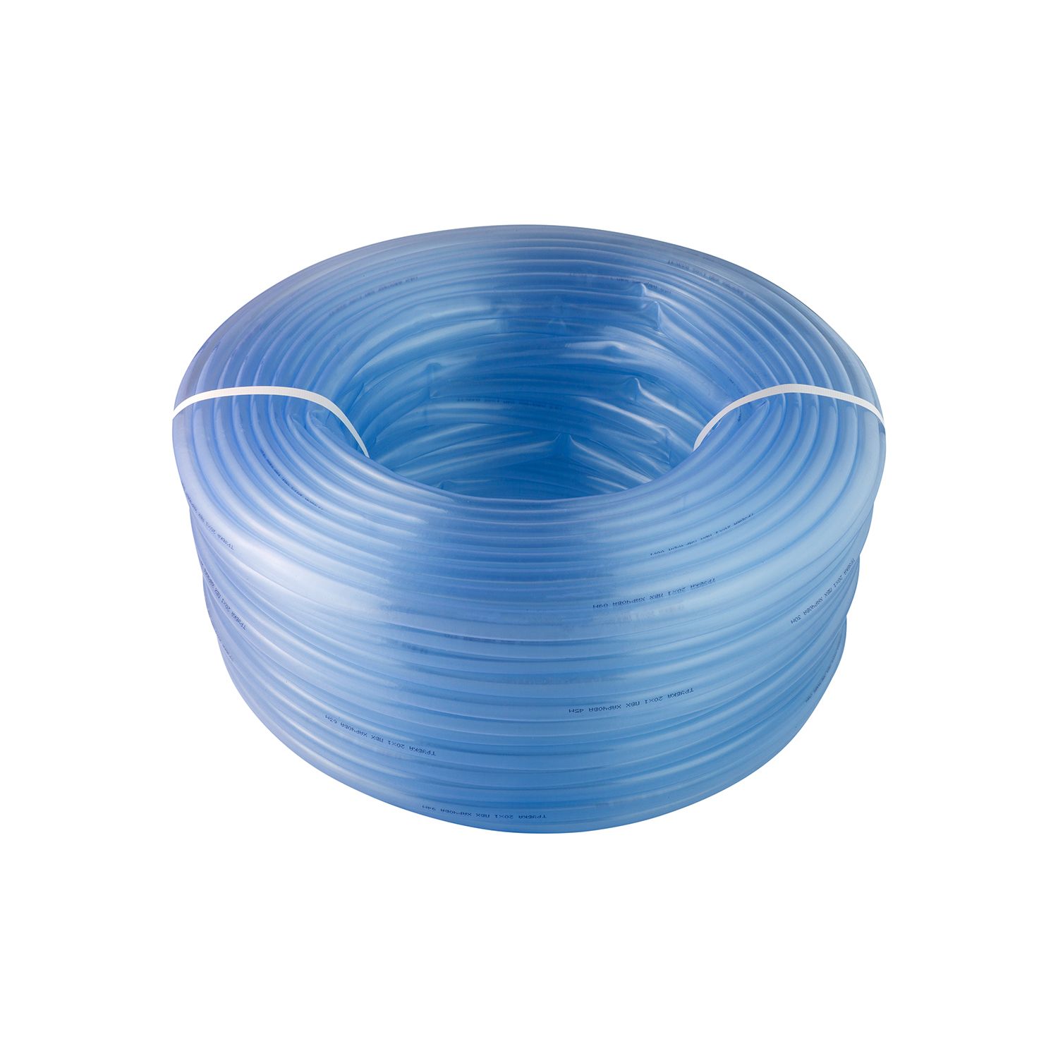 Шланг прозорий Evci Plactic "Рівнемір" (Terazi Mavi) 18×1 мм 100 м