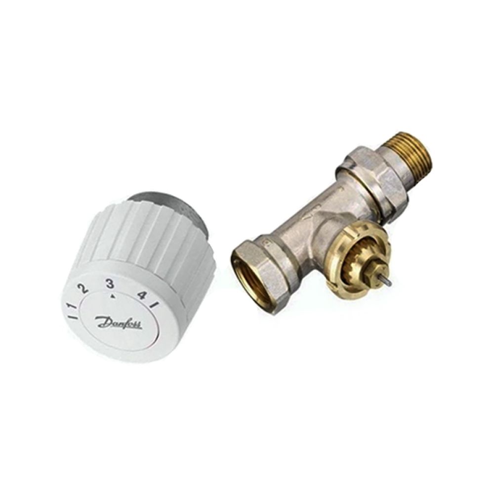 Комплект RTL Danfoss 1/2" прямой (003L1080)