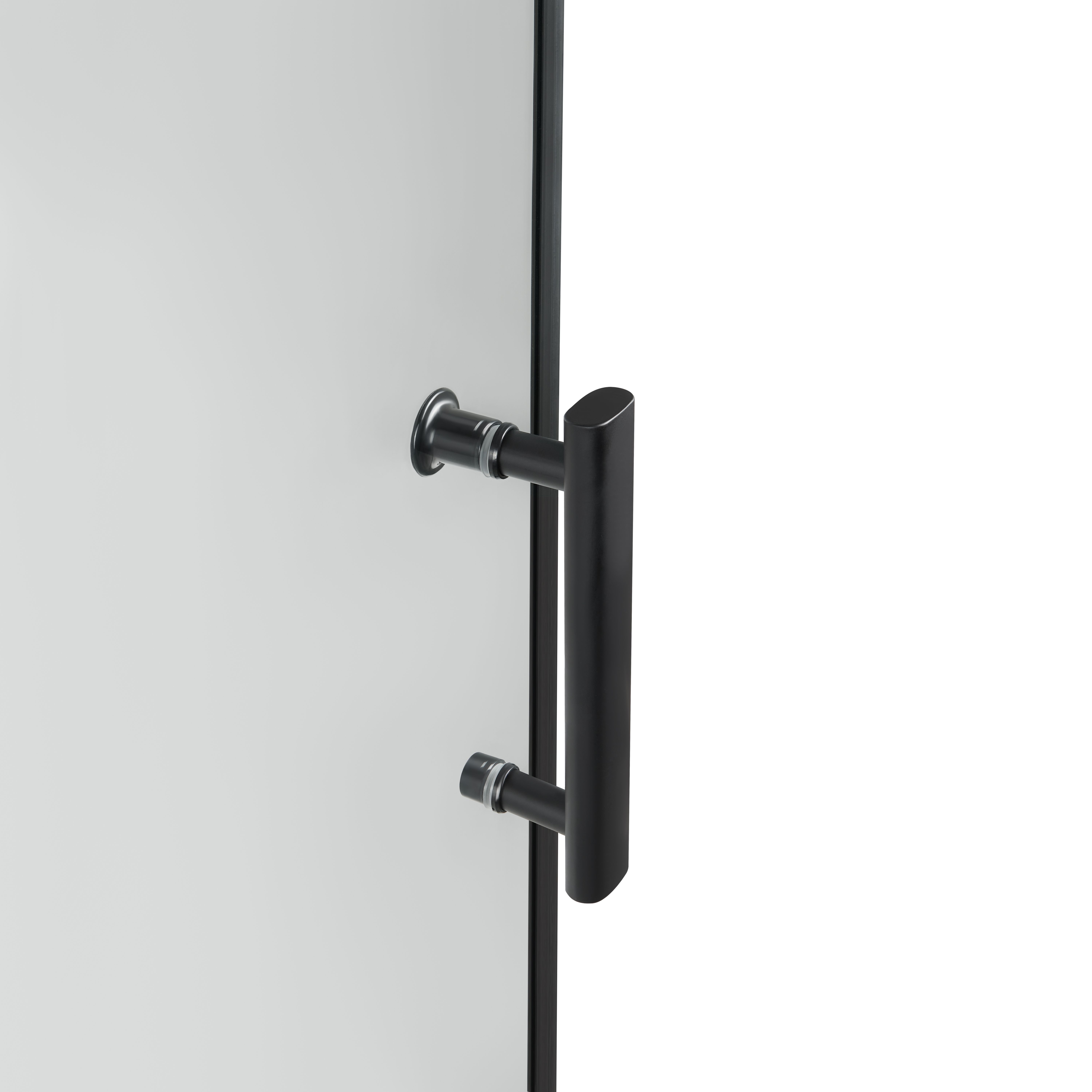 Душевой бокс Lidz Majatek SB100x100.BLA.LOW.TR, стекло прозрачное 5 мм без поддона