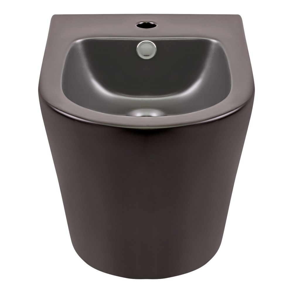 Біде підвісне Qtap Scorpio 515x360x345 Matt black QT1455053FMB