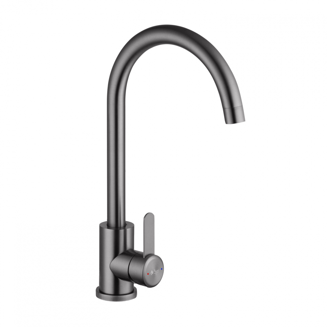 Змішувач для кухні Agua Elposo-INOX035AM