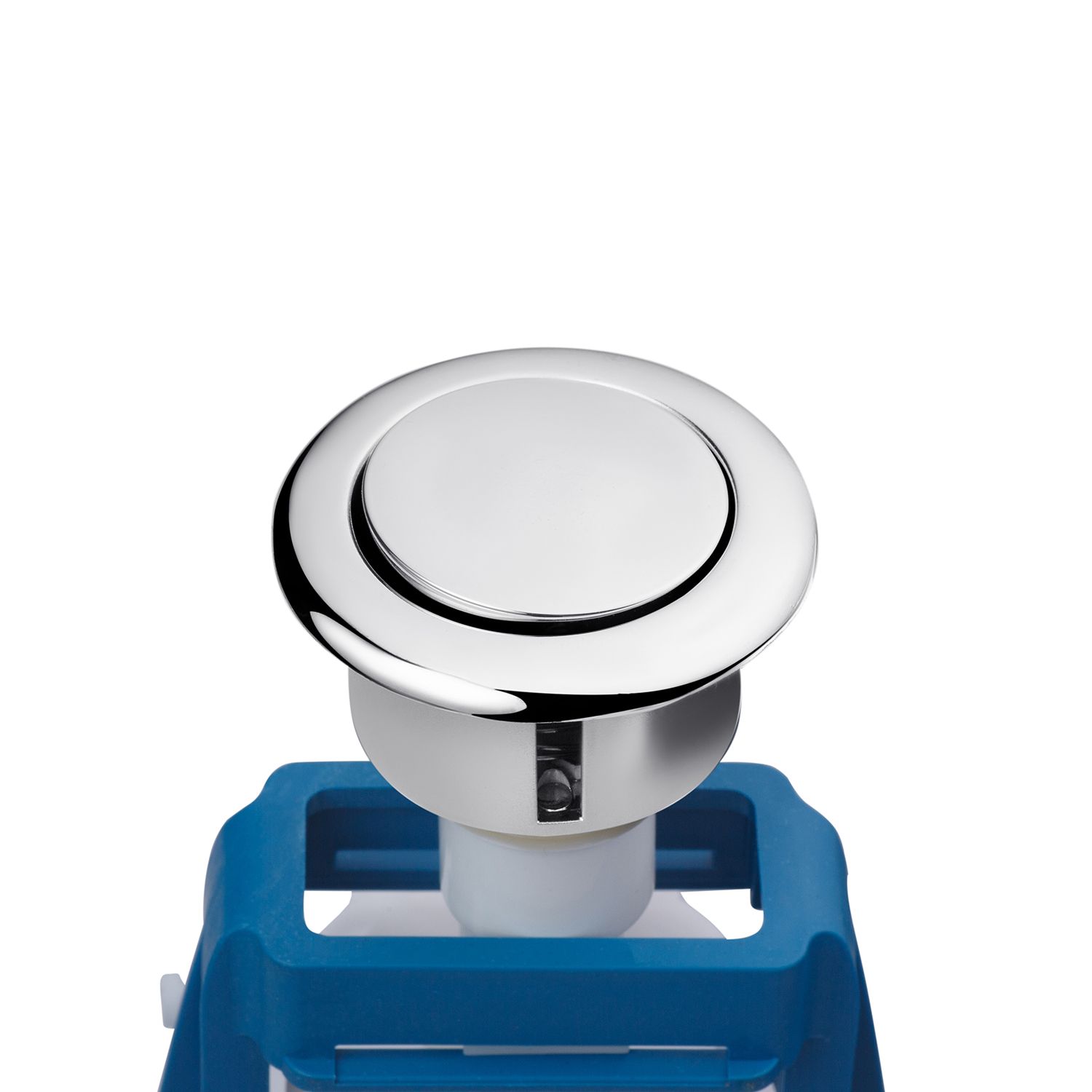 Комплект для бачка унітаза Kroner KRP - KIT6957 з одинарною кнопкою, нижнє підведення 1/2"