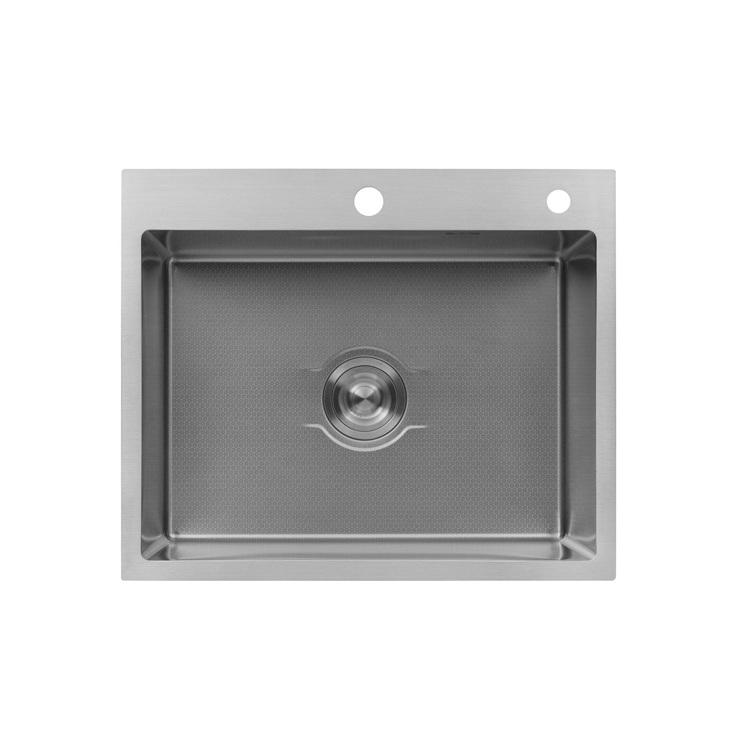 Кухонна мийка Kroner KRP Derby - 6050HM Brush (2,5/0,5 мм)