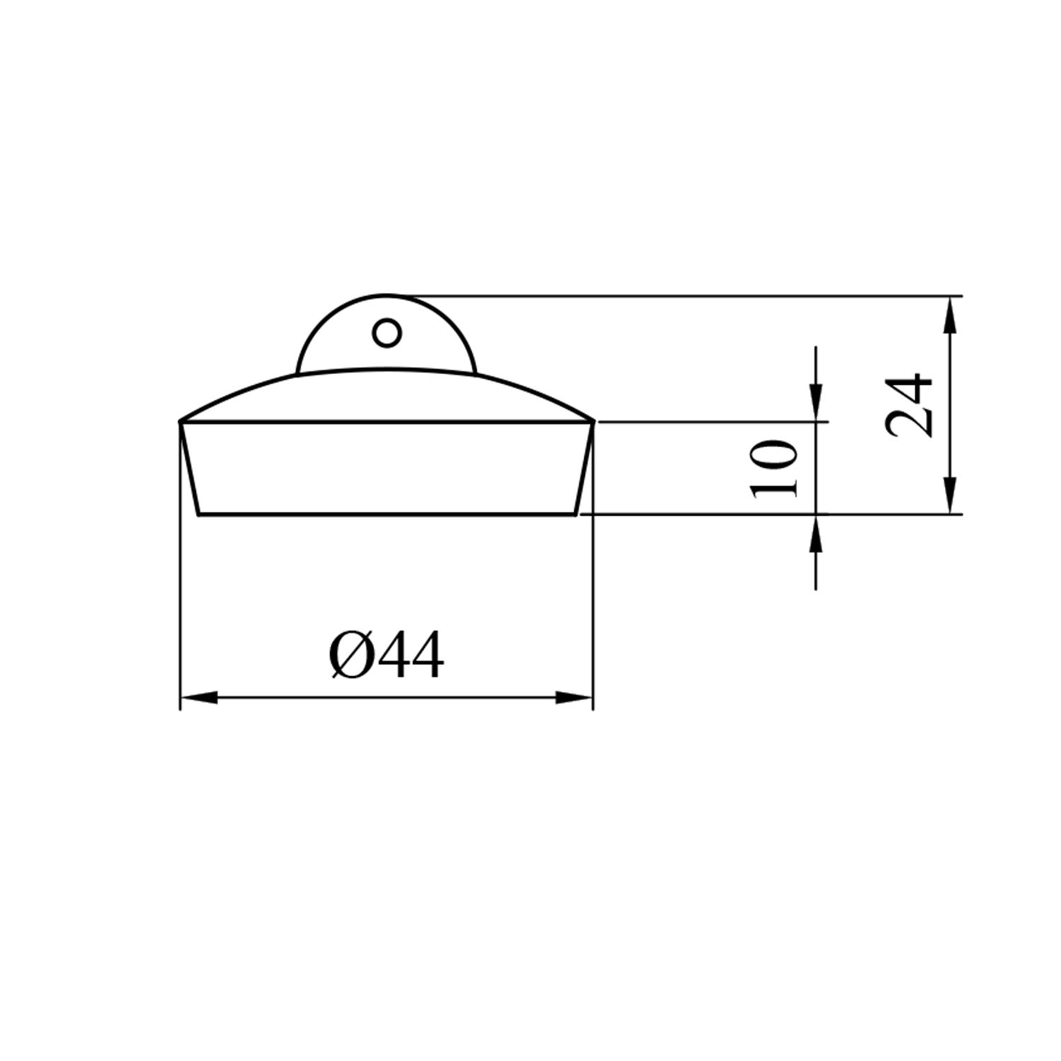 Пробка для сітки сифона Agua SP15